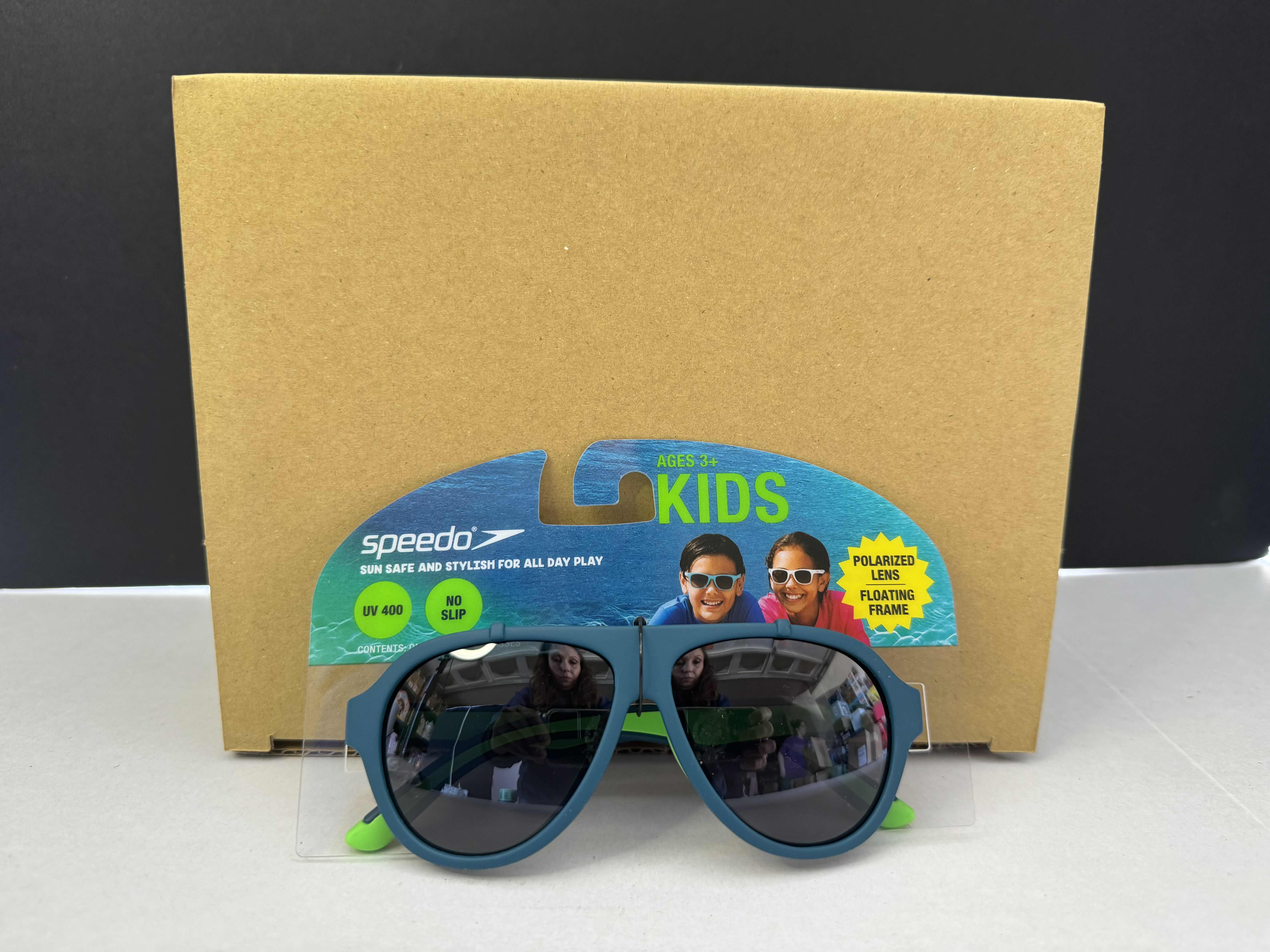 Photo 1 of 4-BRAND NEW SPEEDO POLARIZED LENS AND FLOATING FRAME SUNGLASSES FOR AGES 3+