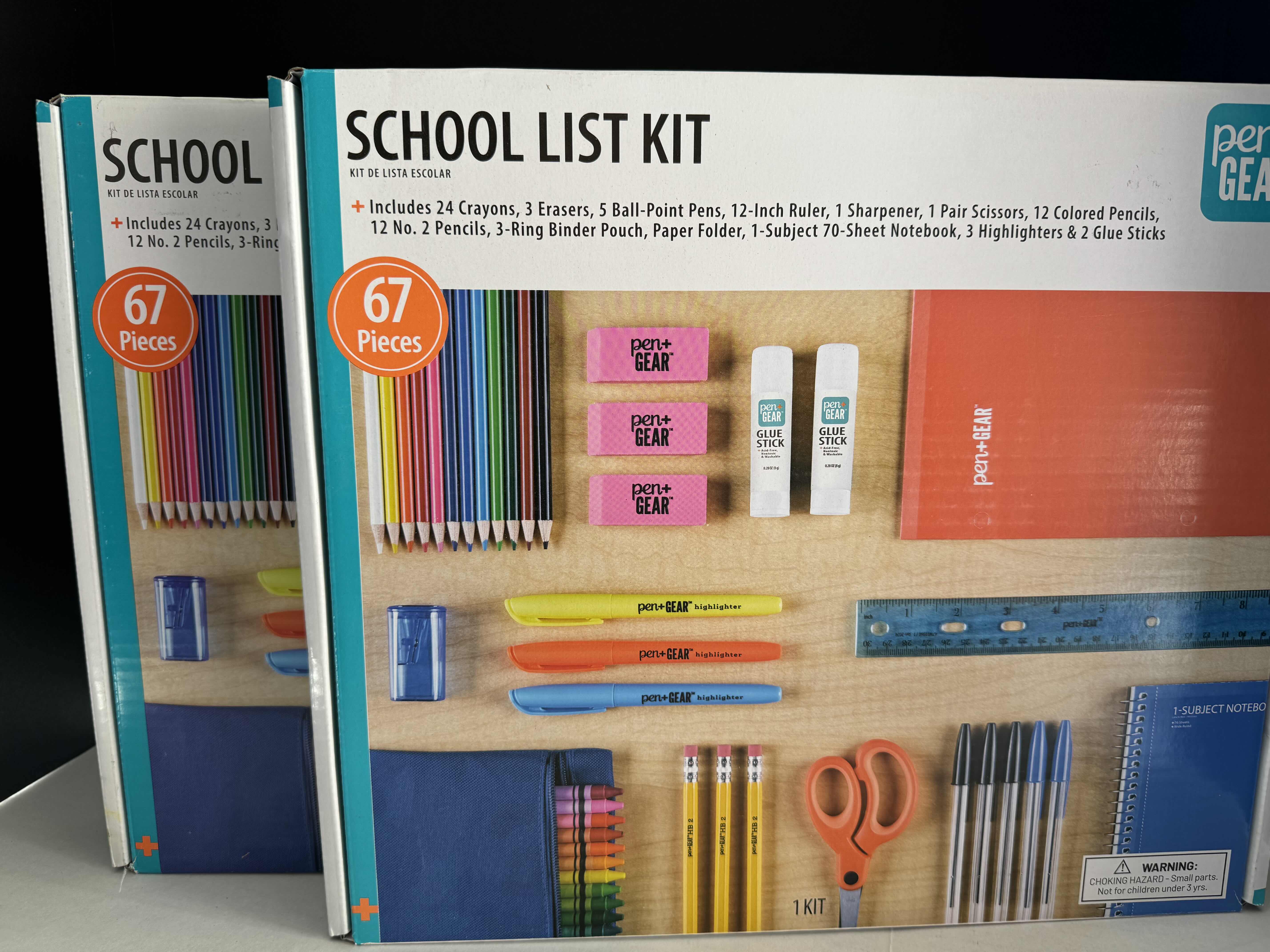 Photo 1 of 2- BRAND NEW PEN + GEAR SCHOOL LIST KIT