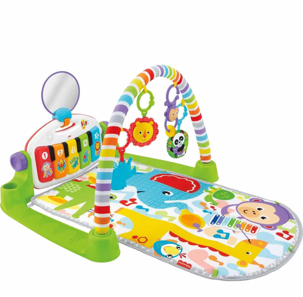 Photo 1 of FISHER-PRICE BABY PLAYMAT DELUXE KICK & PLAY PIANO GYM - PINK