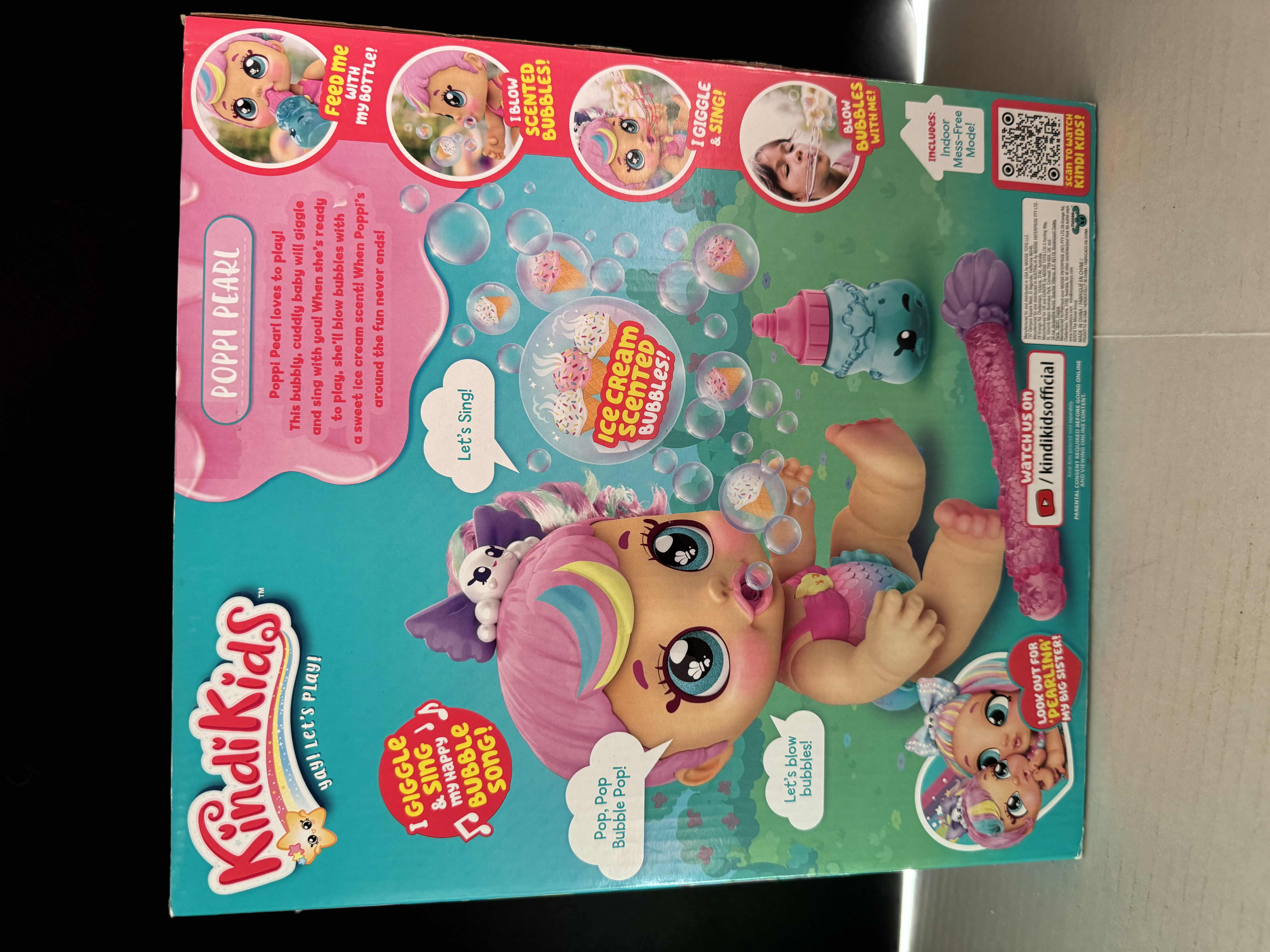 Photo 2 of BRAND NEW KINDI KIDS ELECTRONIC 6.5" DOLL AND 2 ACCESSORIES