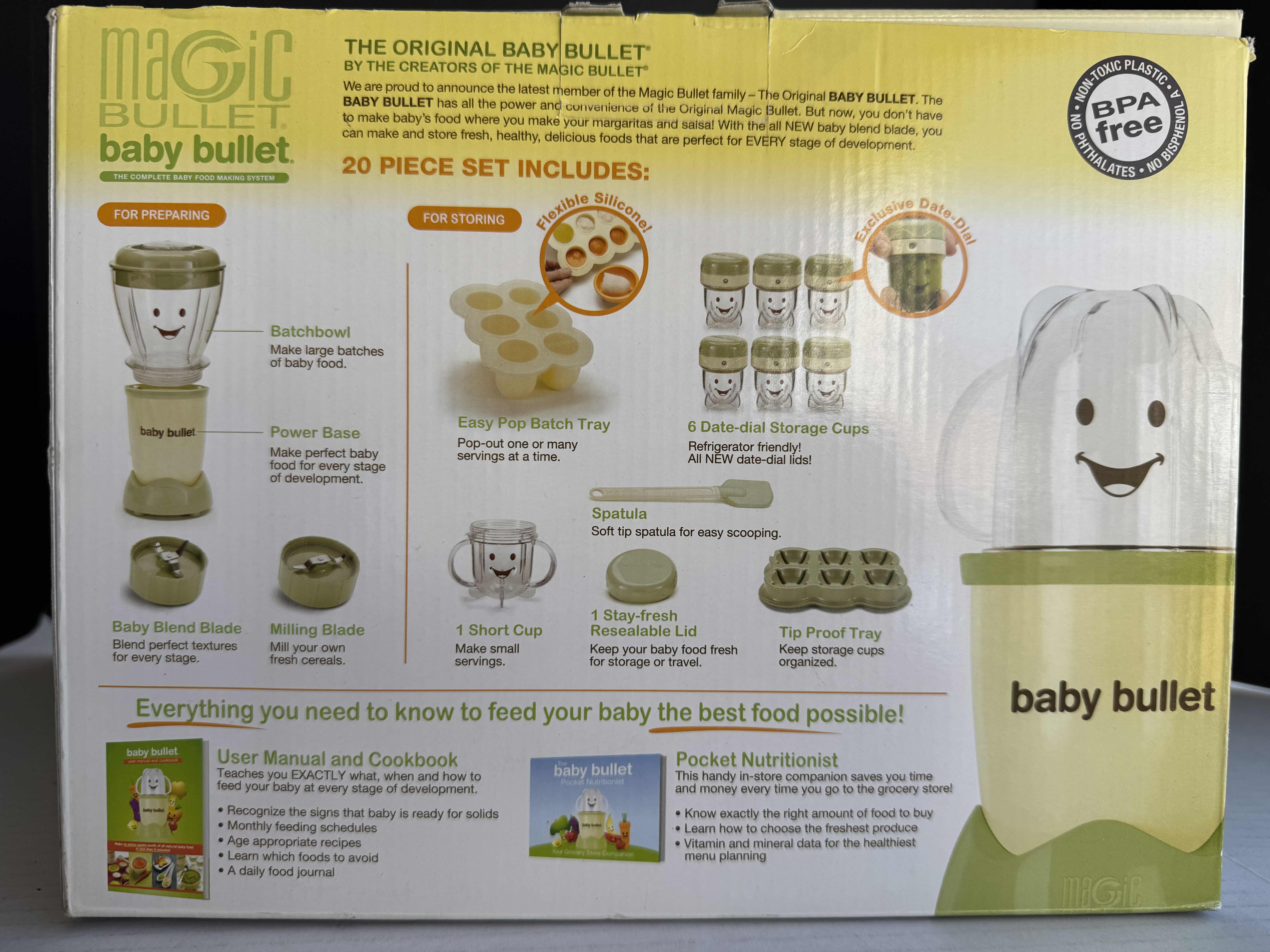 Photo 2 of BRAND NEW MAGIC BULLET, BABY BULLET (THE COMPLETE BABY FOOD MAKING SYSTEM)