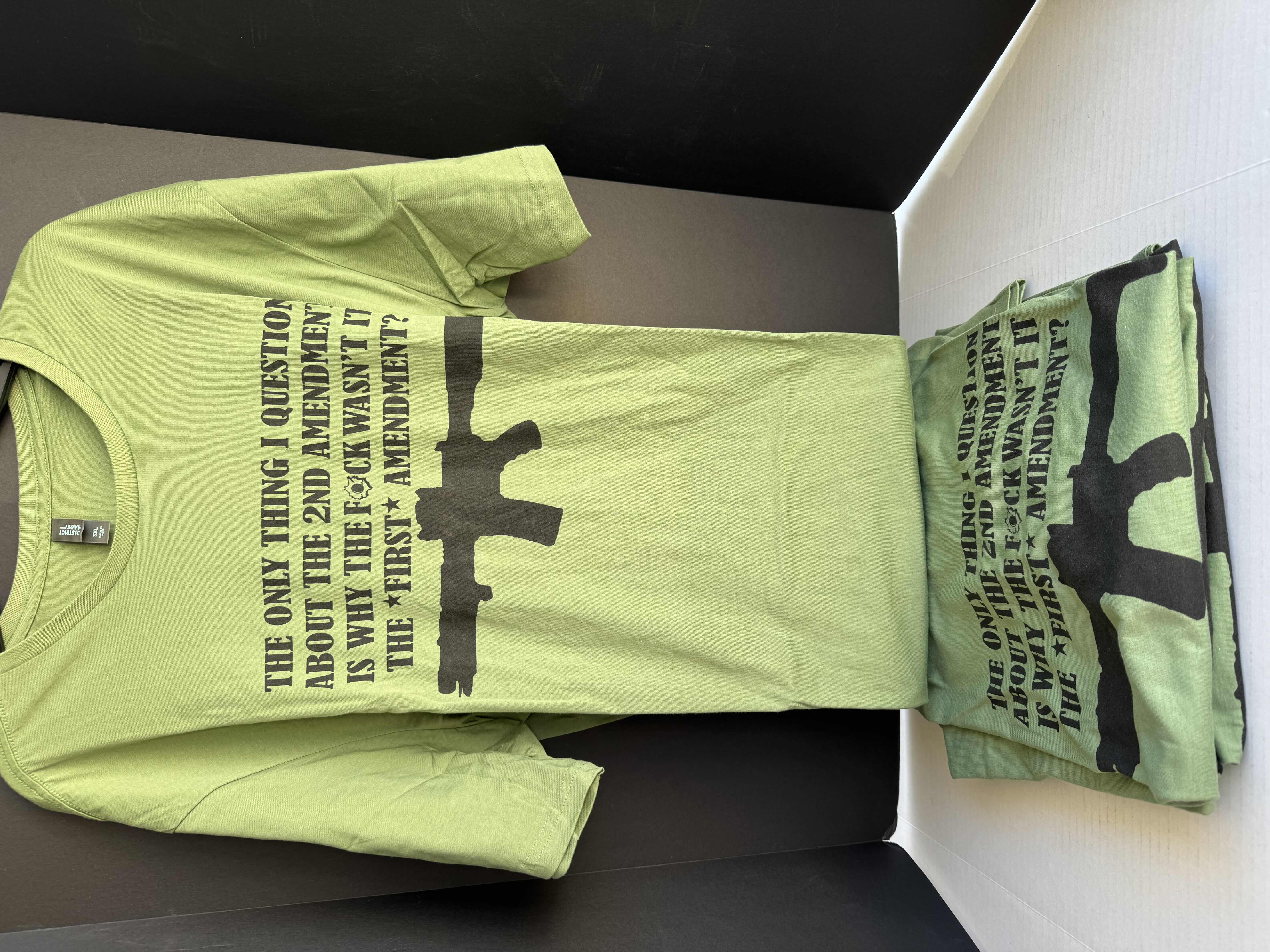 Photo 1 of 4- BRAND NEW 2ND AMENDMENT T-SHIRTS 1-3XL & 3-4XL