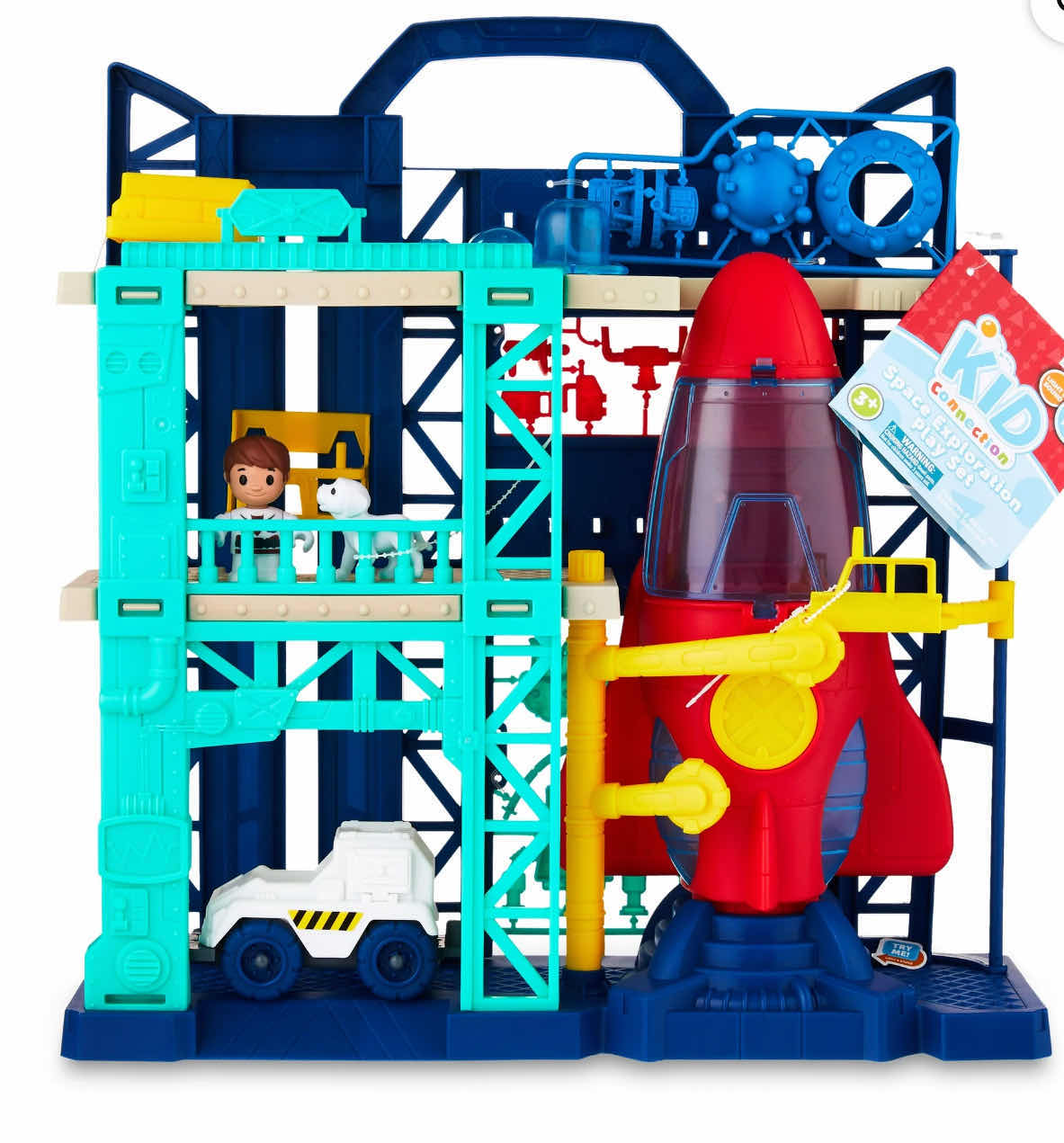 Photo 1 of BRAND NEW KID CONNECTION SPACE EXPLORATION PLAY SET WITH LIGHTS AND SOUND, MULTICOLOR, AGES 3+ (29 PIECES)