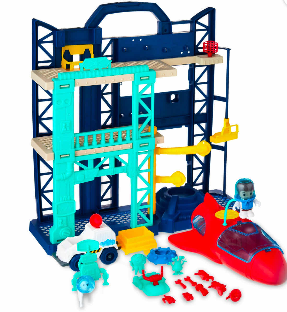 Photo 2 of BRAND NEW KID CONNECTION SPACE EXPLORATION PLAY SET WITH LIGHTS AND SOUND, MULTICOLOR, AGES 3+ (29 PIECES)