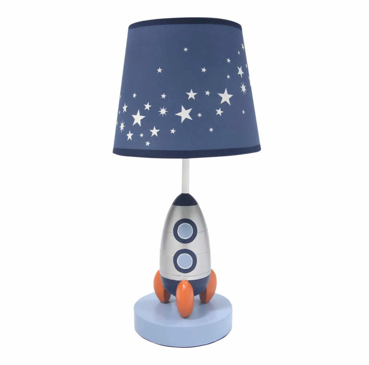 Photo 1 of BRAND NEW LAMBS & IVY MILKY WAY TABLE LAMP ROCKET SHIP SPACE LAMP