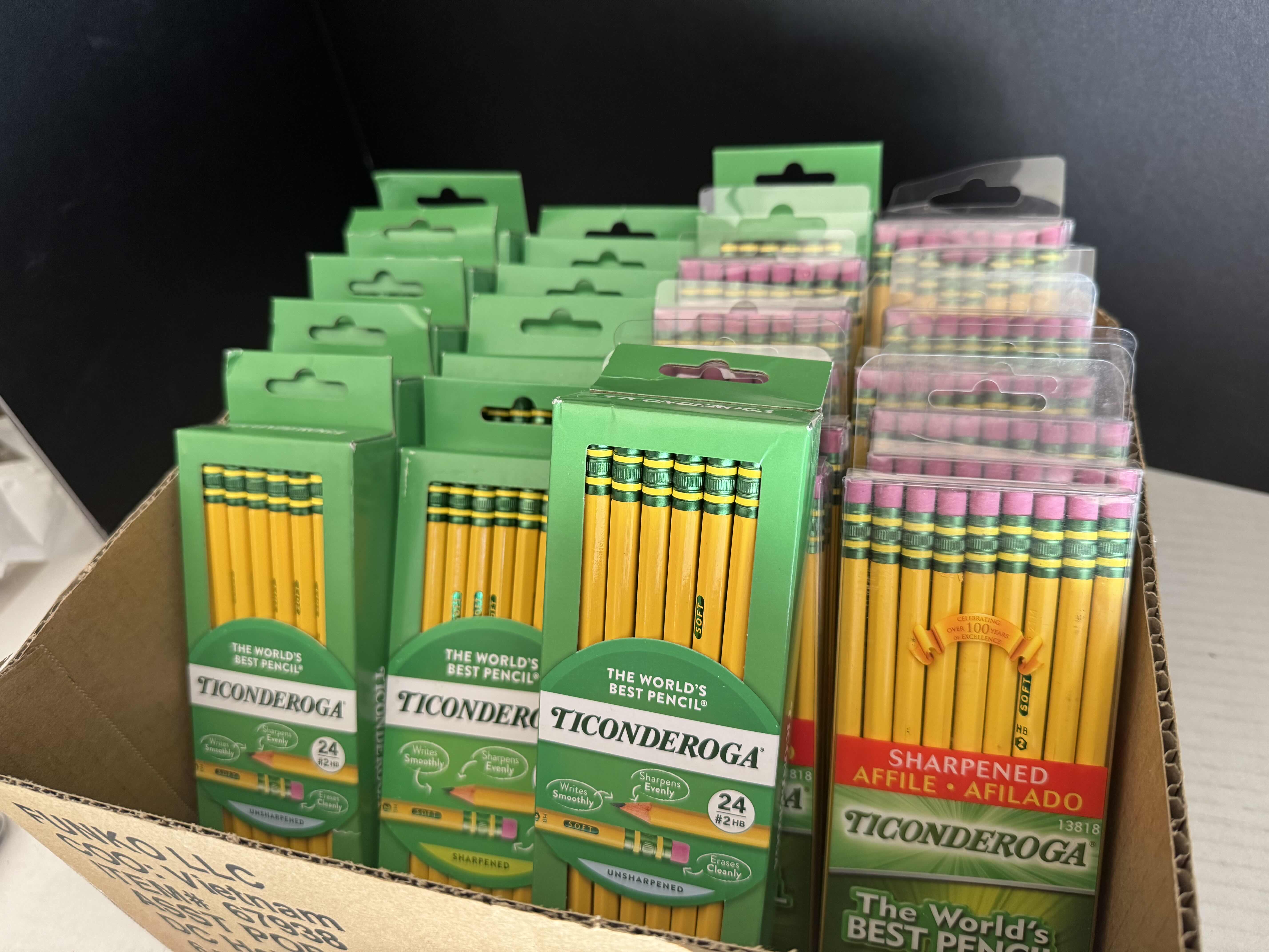 Photo 1 of 20 - BRAND NEW TICONDEROGA #2 PENCILS