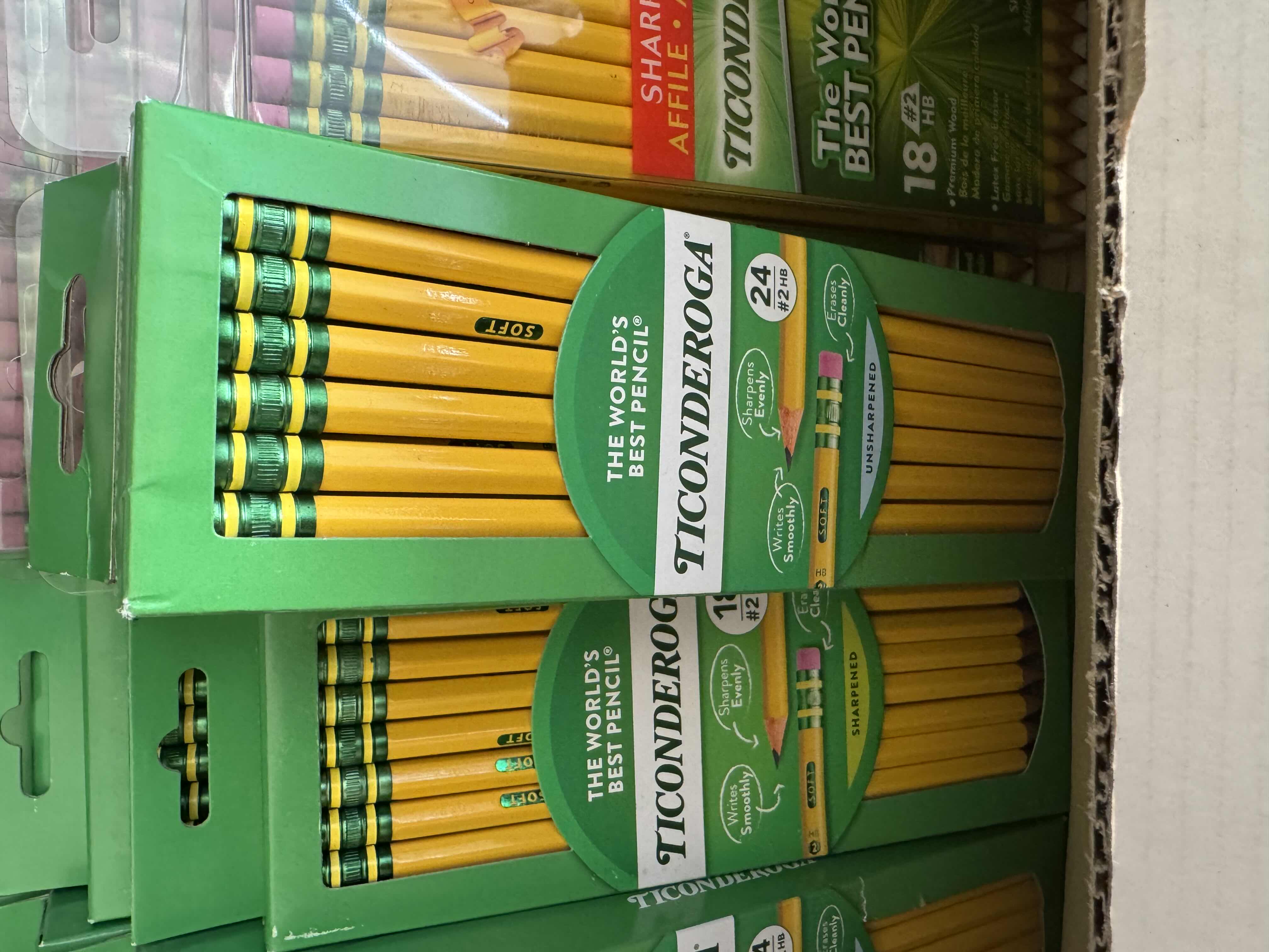 Photo 2 of 20 - BRAND NEW TICONDEROGA #2 PENCILS