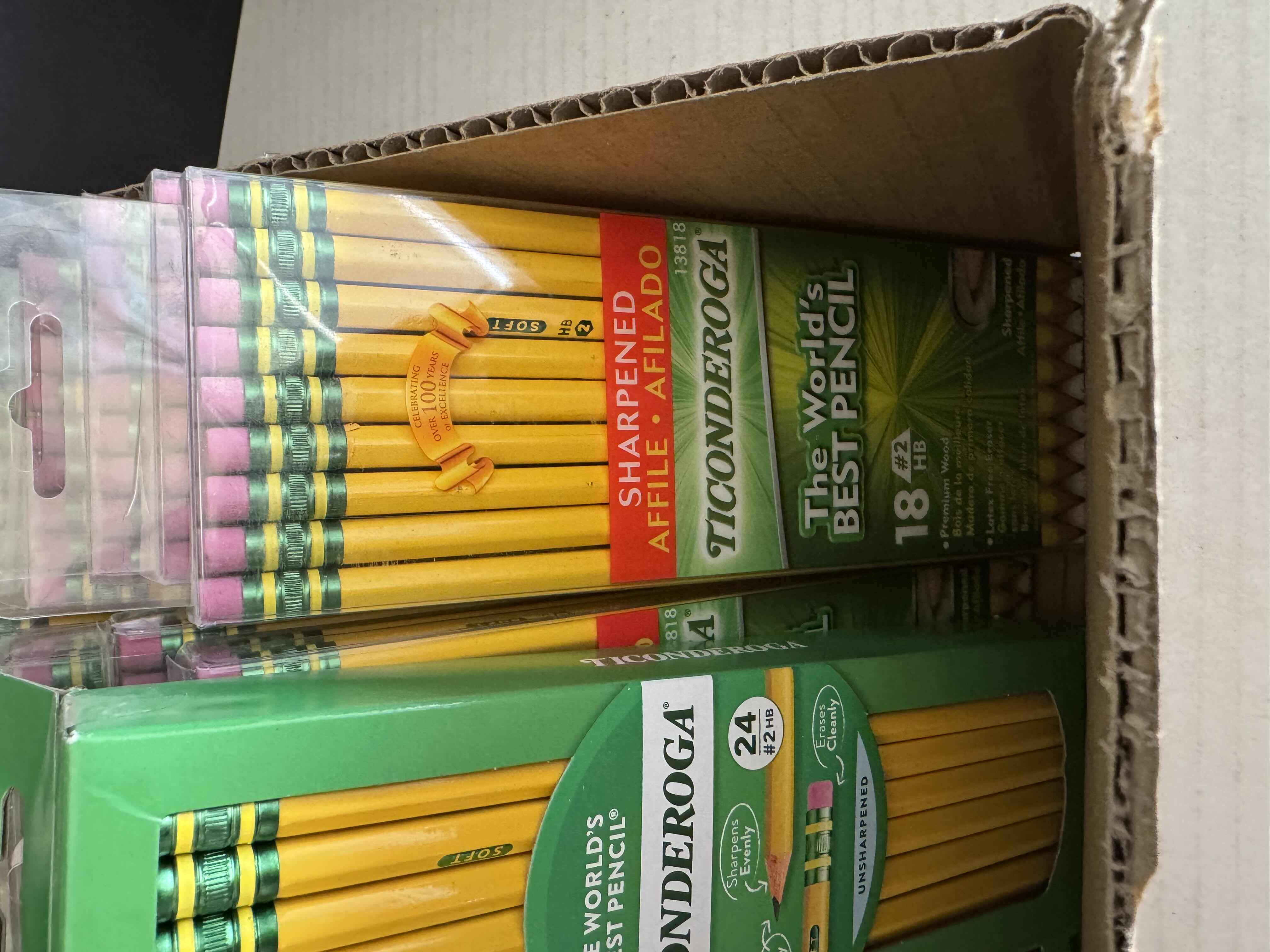 Photo 3 of 20 - BRAND NEW TICONDEROGA #2 PENCILS