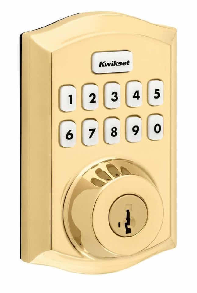 Photo 2 of 
BRAND NEW Kwikset HC620 Home Connect 620 Keypad Connected Smart Lock Z-Wave
LIFETIME BRASS COLOR