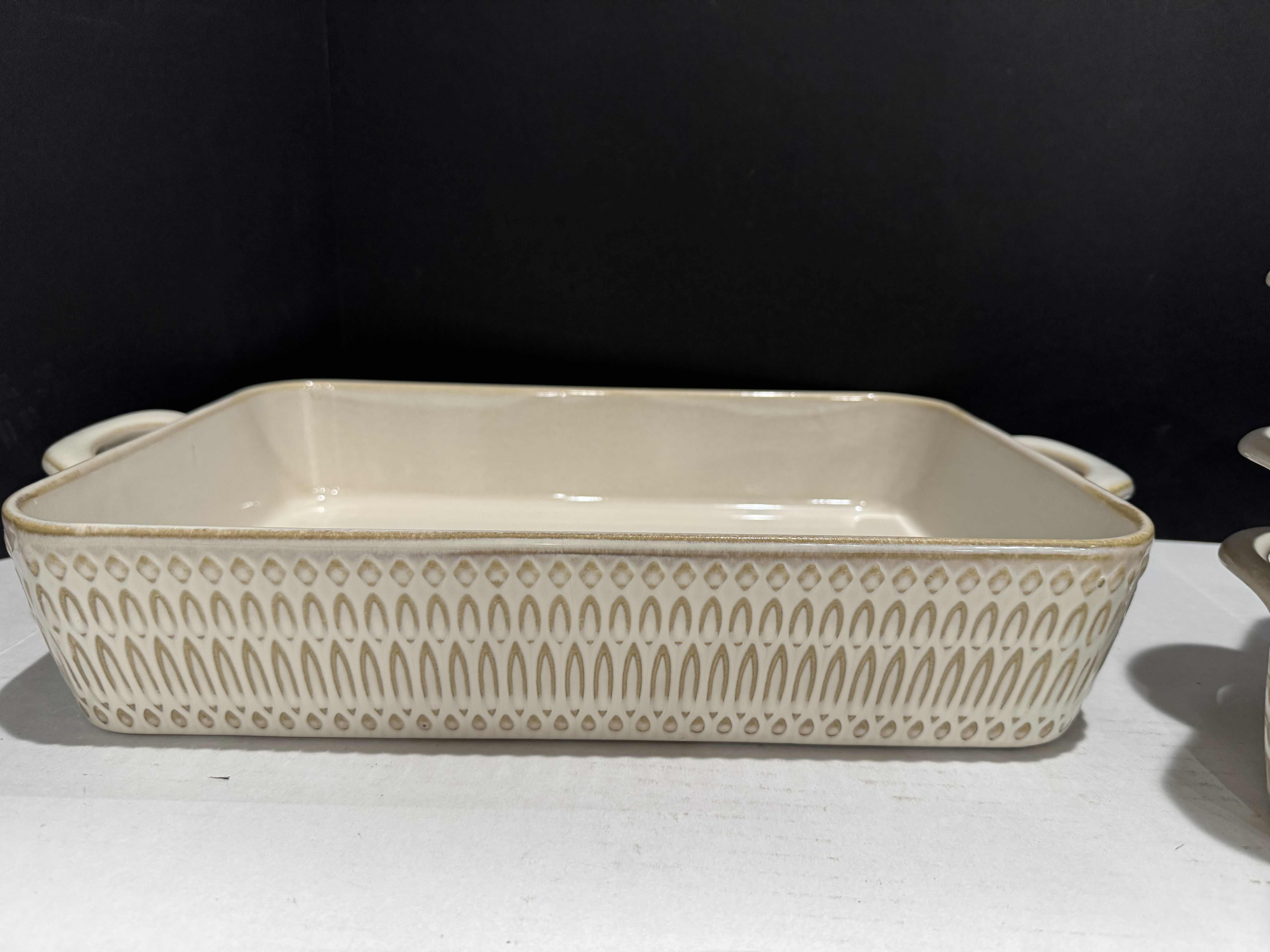 Photo 1 of 4- WORLD MARKET CASSEROLE DISHES