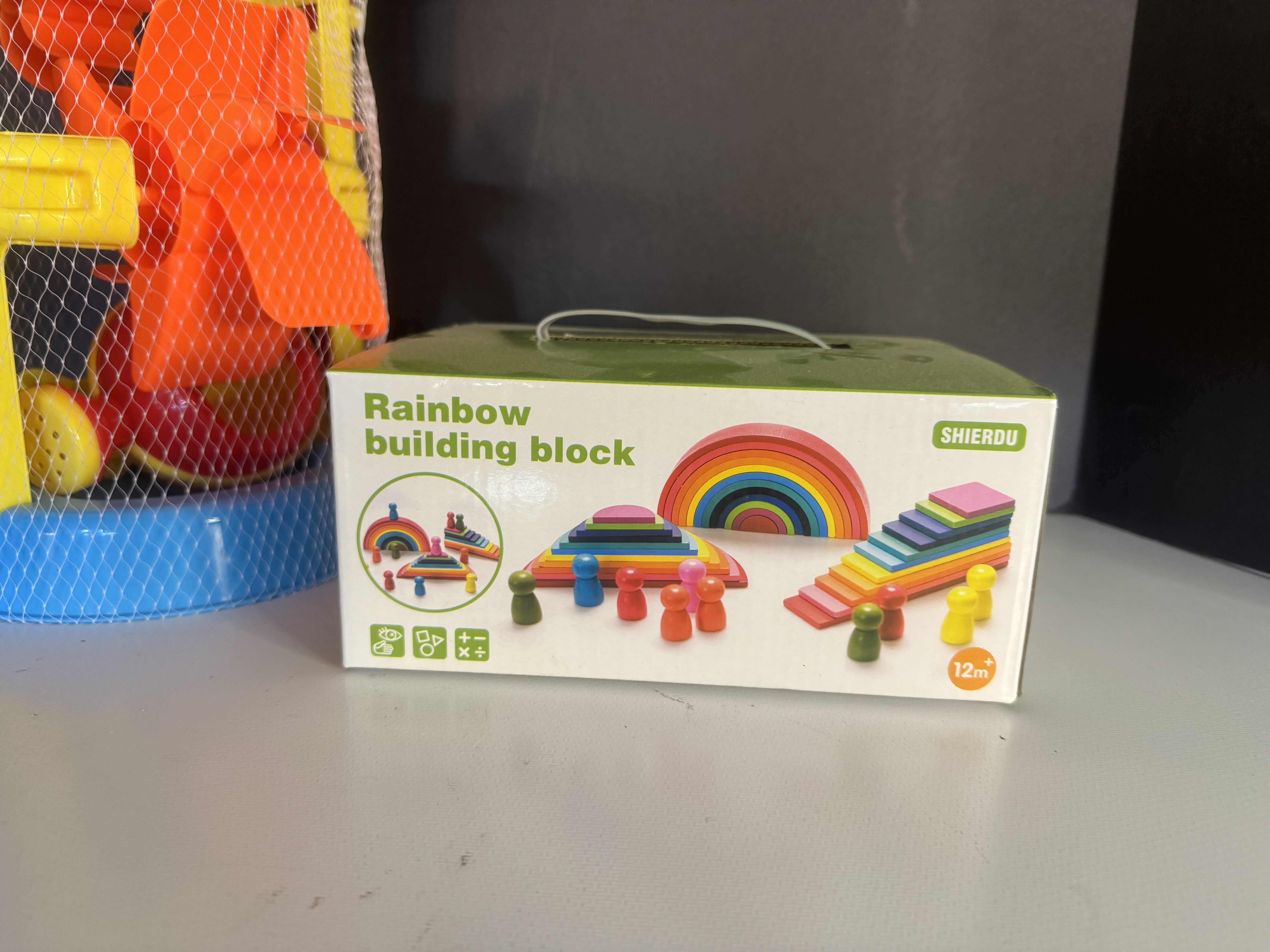 Photo 2 of BRAND NEW BEACH TOYS AND RAINBOW BUILDING BLOCKS