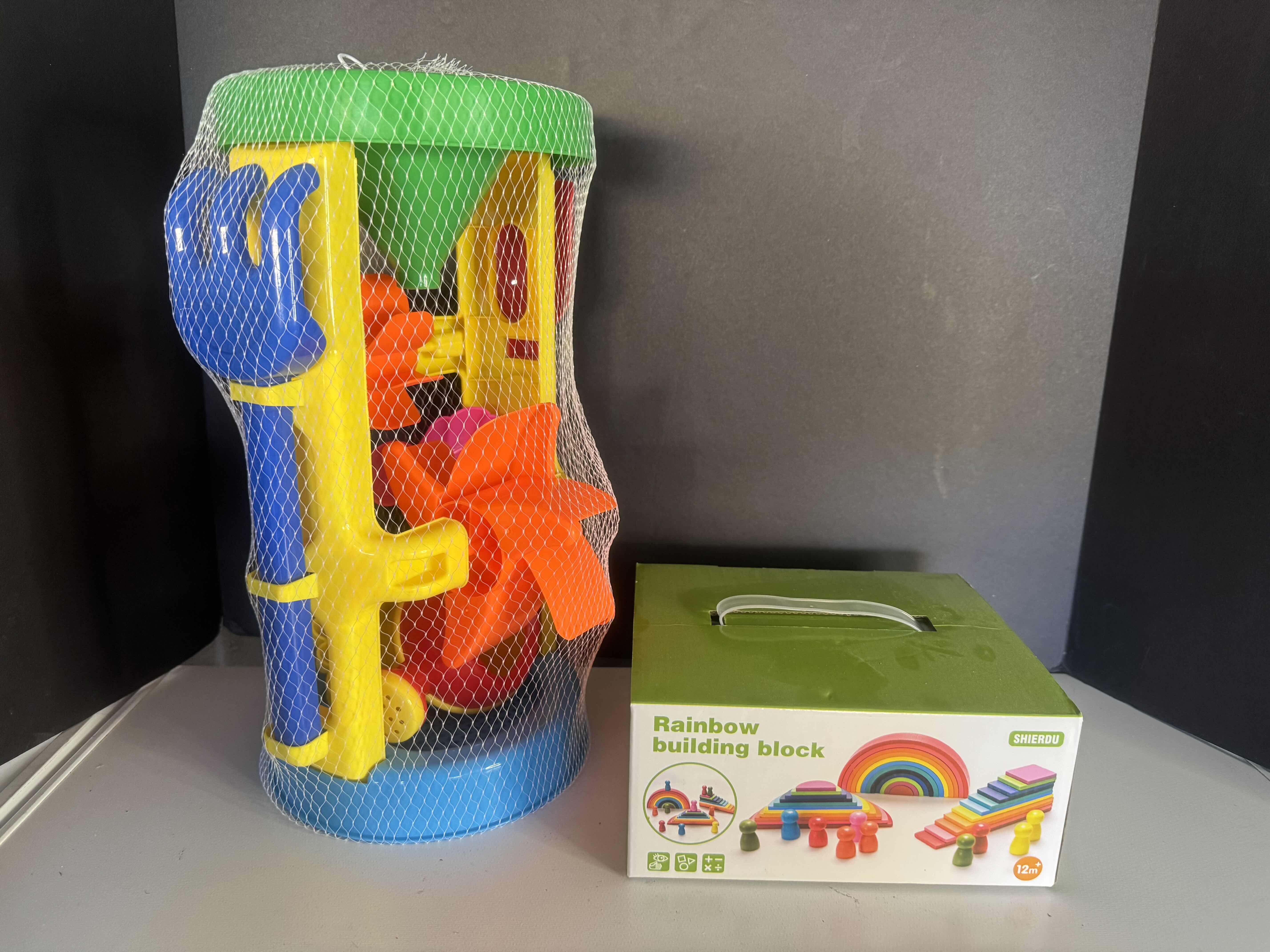 Photo 1 of BRAND NEW BEACH TOYS AND RAINBOW BUILDING BLOCKS