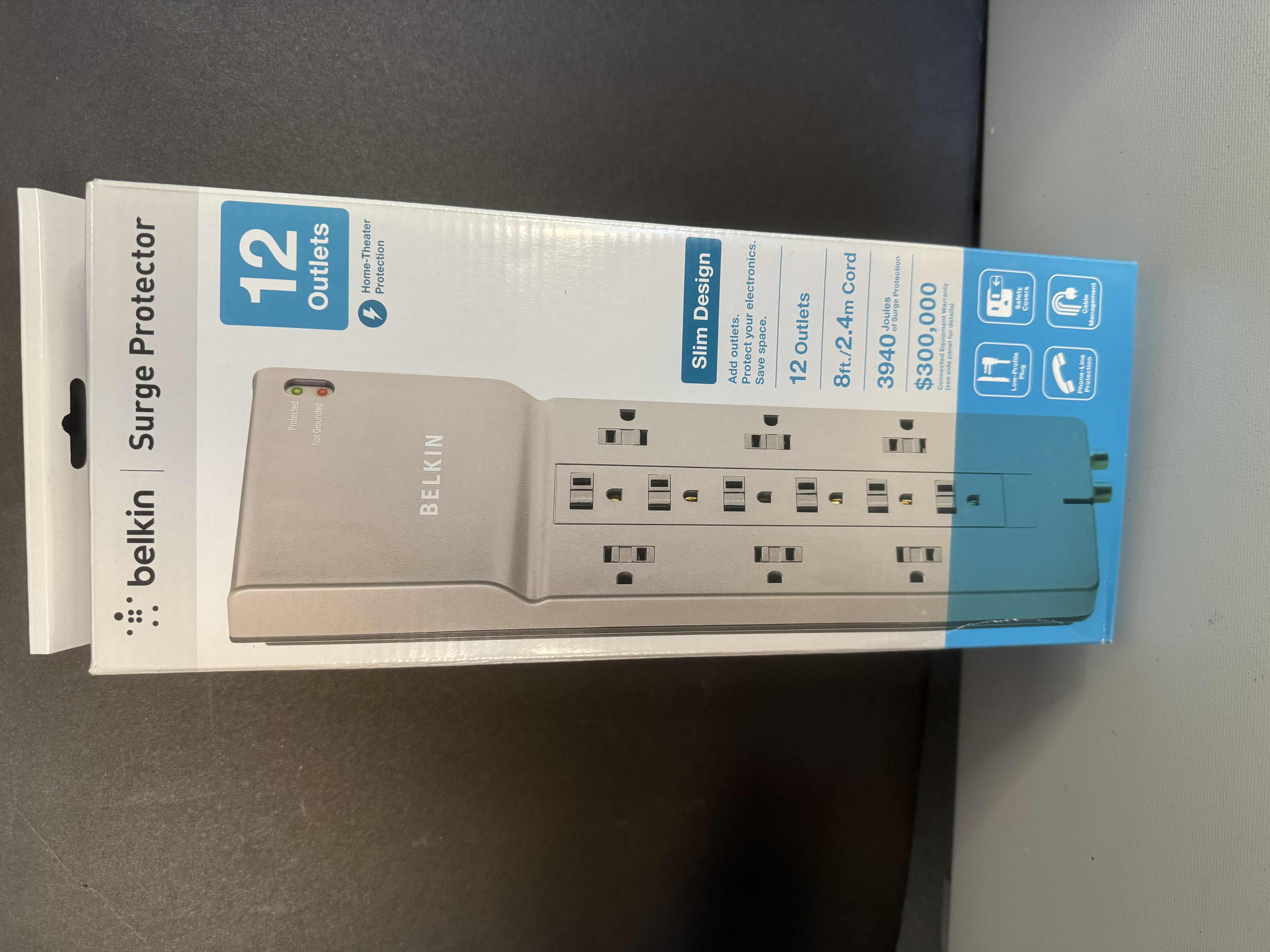 Photo 1 of BRAND NEW BELKIN SURGE PROTECTOR WITH 12 OUTLETS