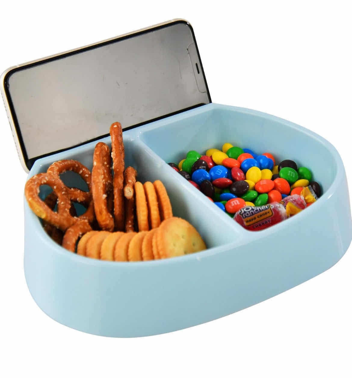 Photo 2 of 4.3 4.3 out of 5 stars (85)
40-Home-X Ladybug Decorative Snack Dish and Phone Stand, Handy Candy Dish and Fruit Bowl, Perfect Snack Organizer Tray for Kids, Pistachio Sunflower Bowl with Shell Storage, Reusable Plastic Bowl, Blue