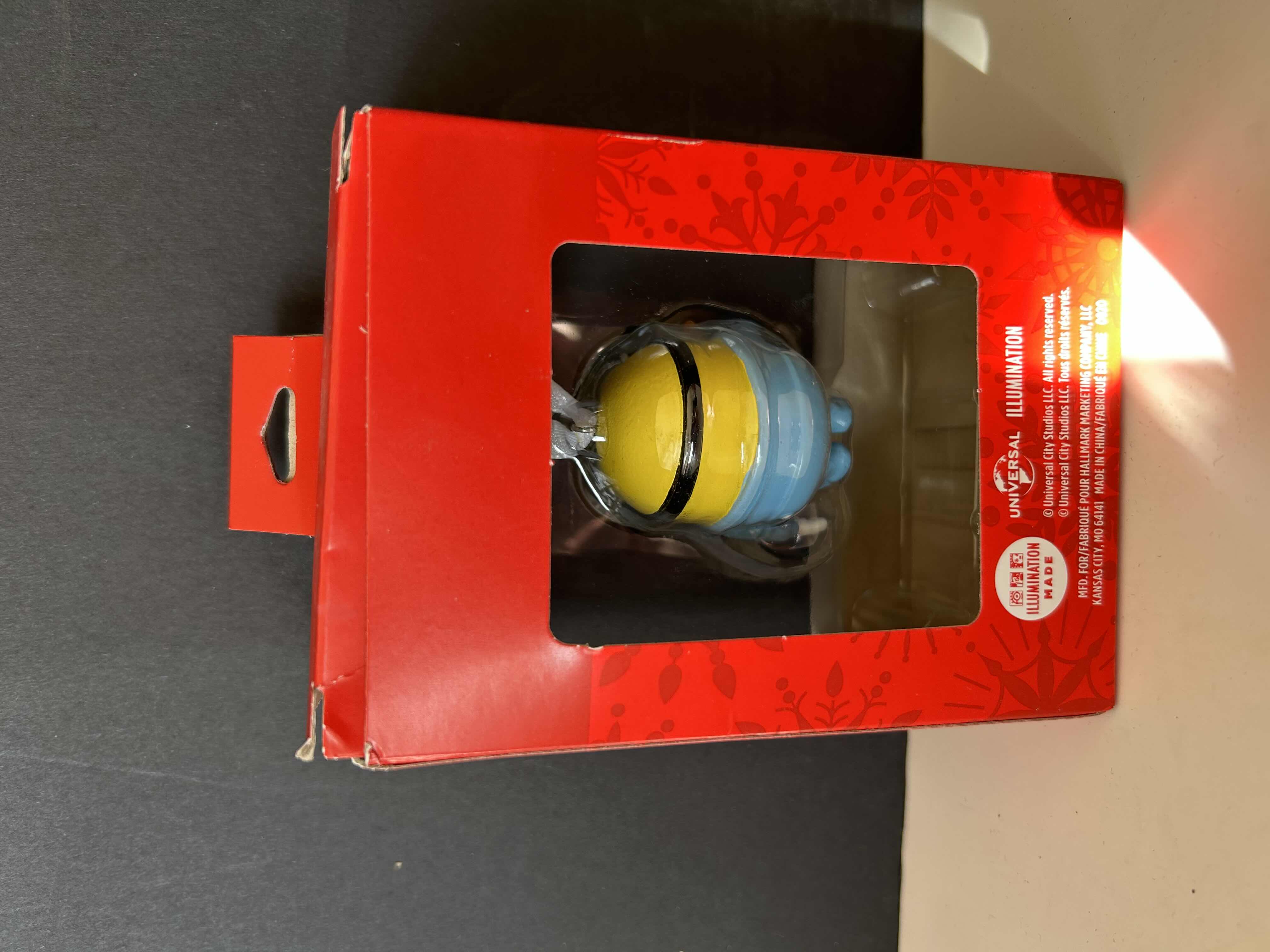 Photo 2 of BRAND NEW HALLMARK ILLUMINATION PRESENTS MINIONS BOB ORNAMENT