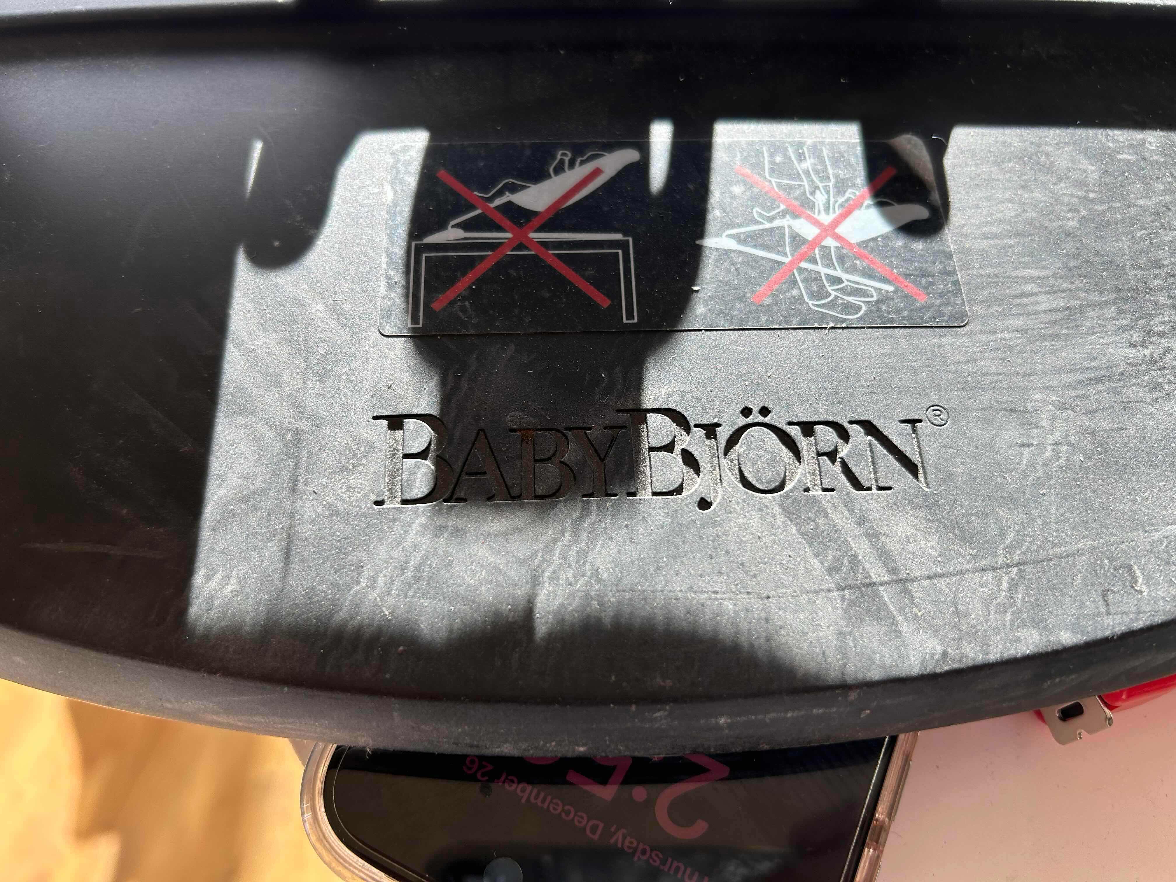 Photo 3 of BABY BJORN BABY BOUNCER WITH ACTIVITY ATTACHMENT - BLACK