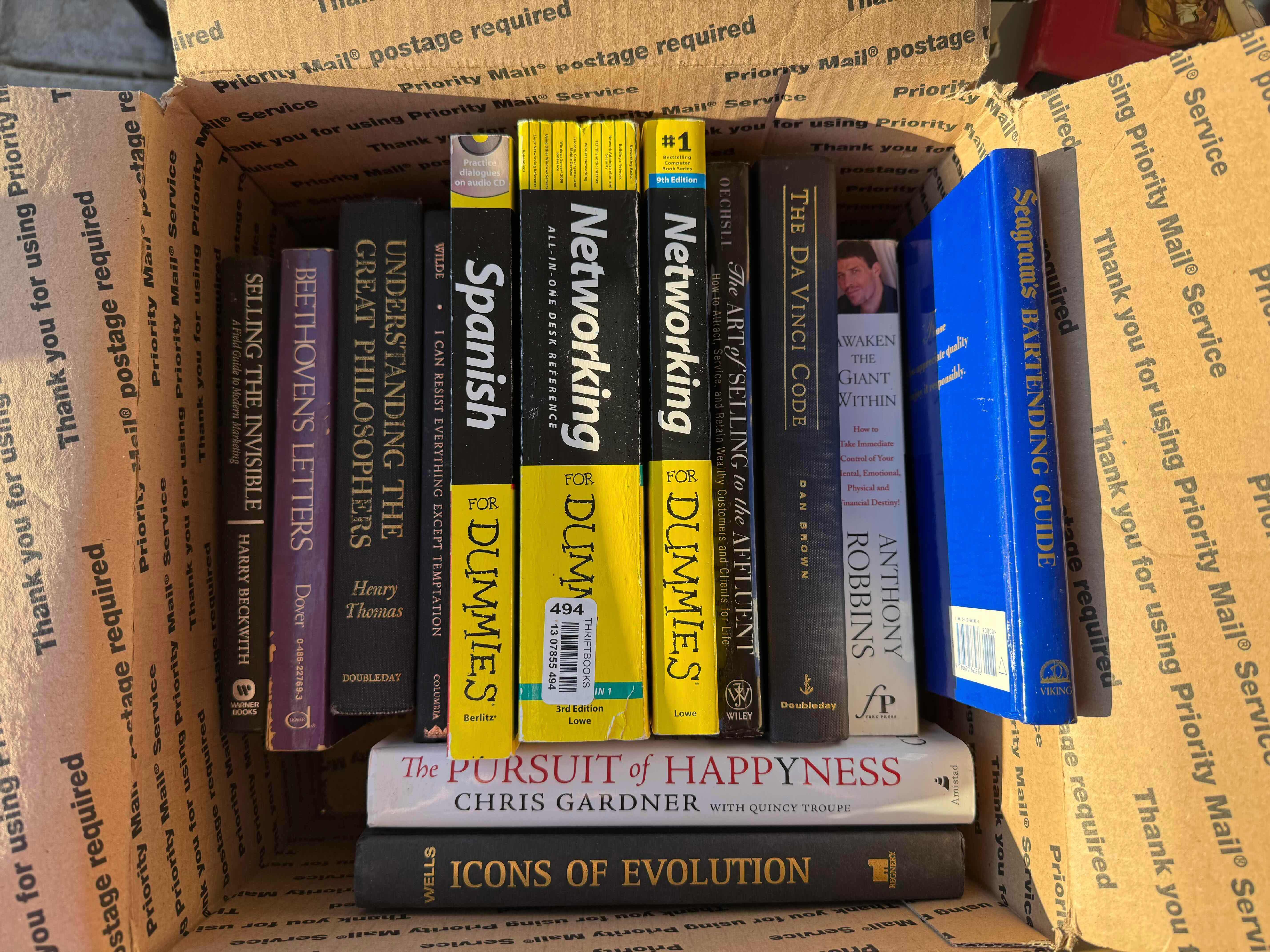 Photo 1 of BOX OF BOOKS