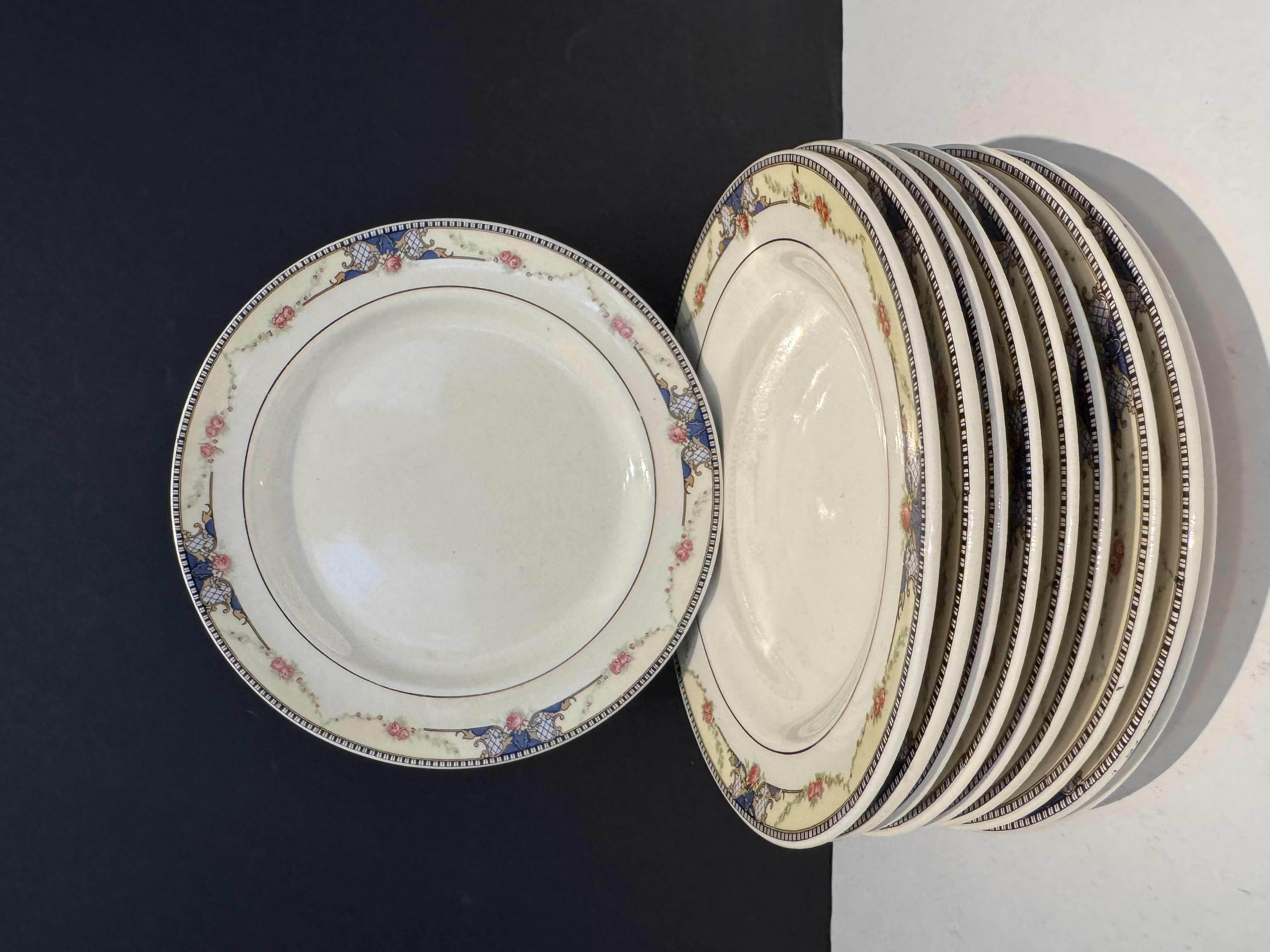 Photo 1 of 10- 6” UNIVERSAL CAMBRIDGE BREAD PLATES