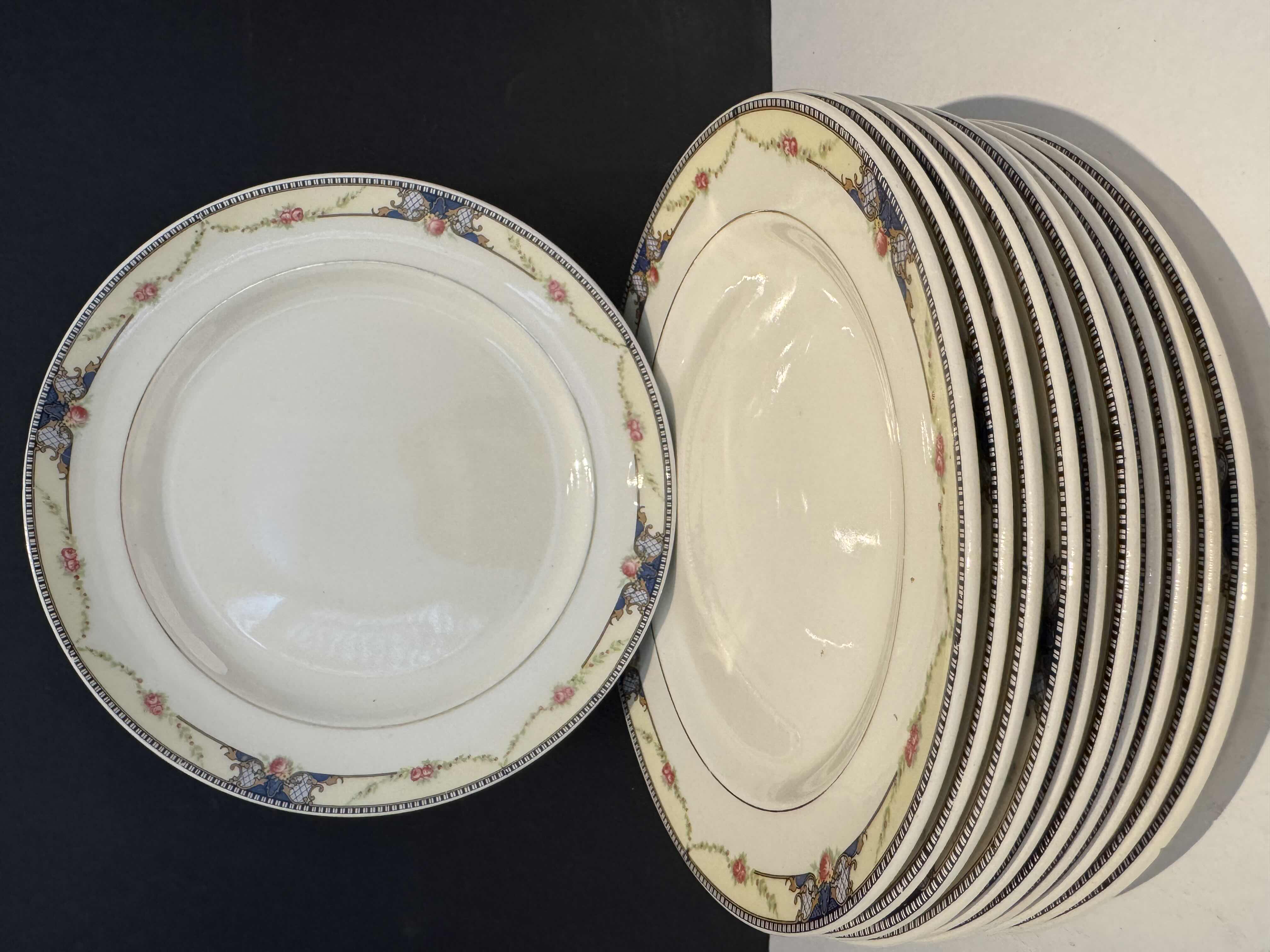 Photo 1 of 11-UNIVERSAL CAMBRIDGE 7” SALAD PLATES