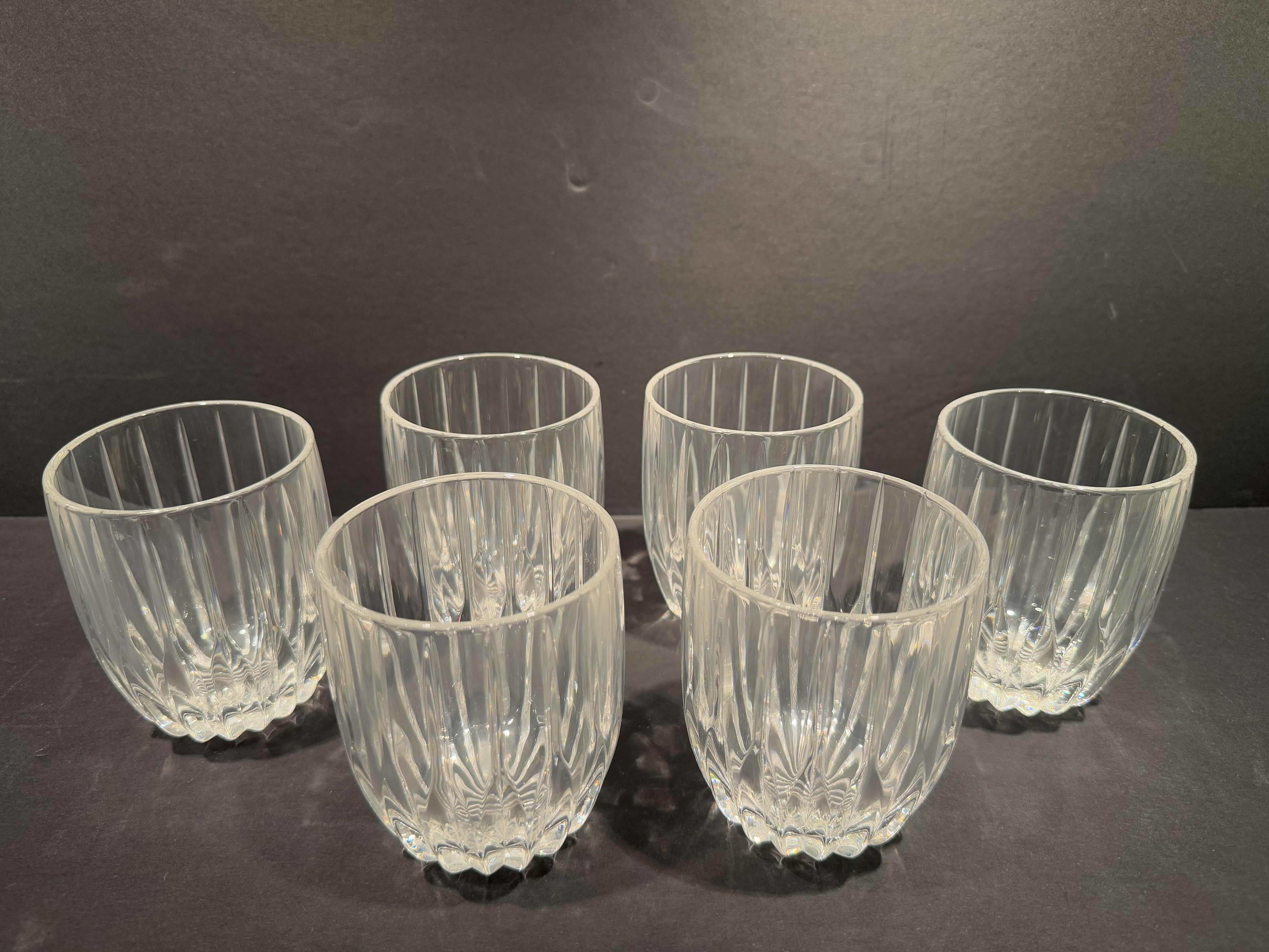 Photo 2 of 6-MIKASA PARK LANE CRYSTAL OLD FASHION GLASSES