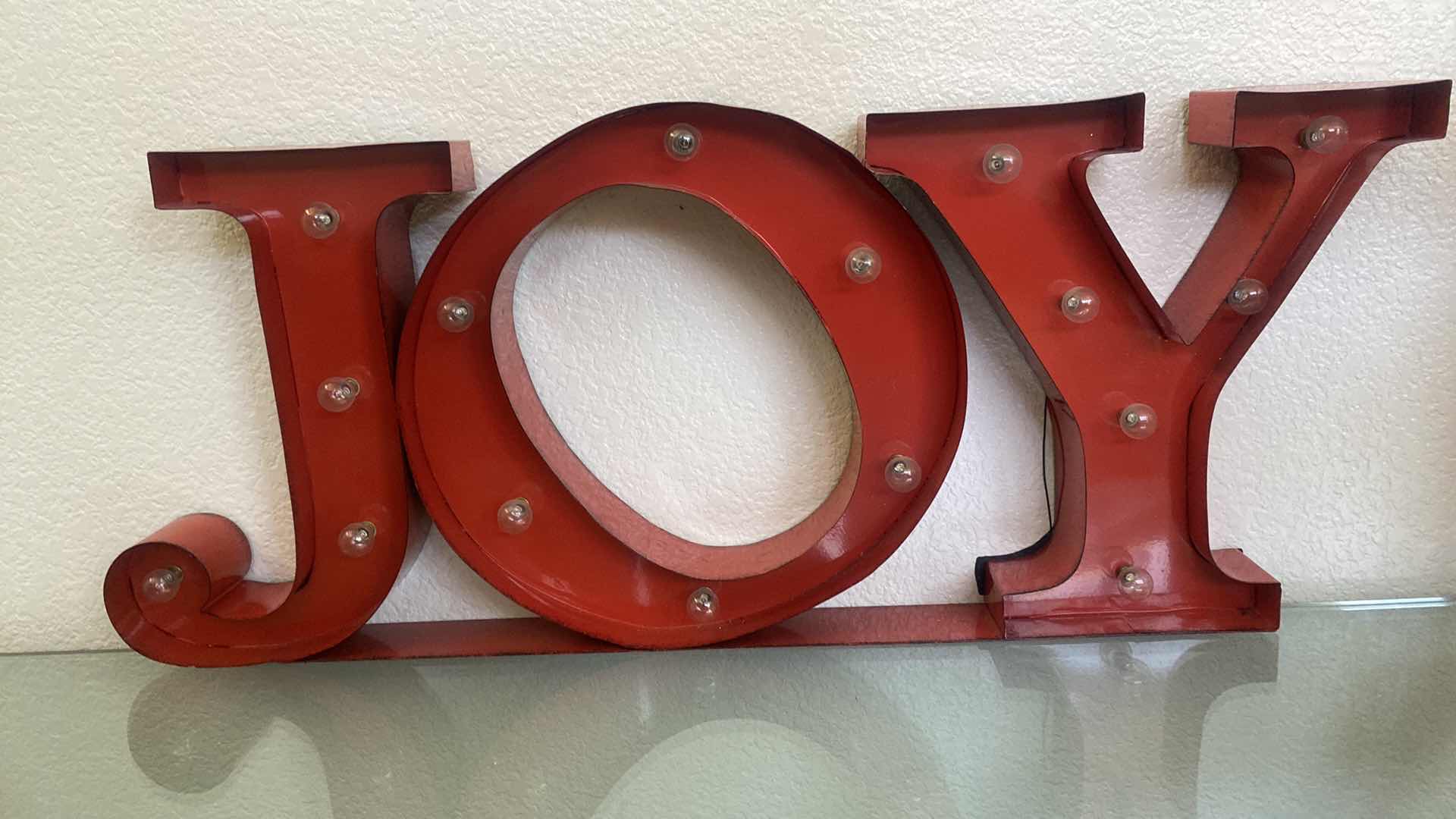 Photo 2 of Joy  SiGN 34” x 13”