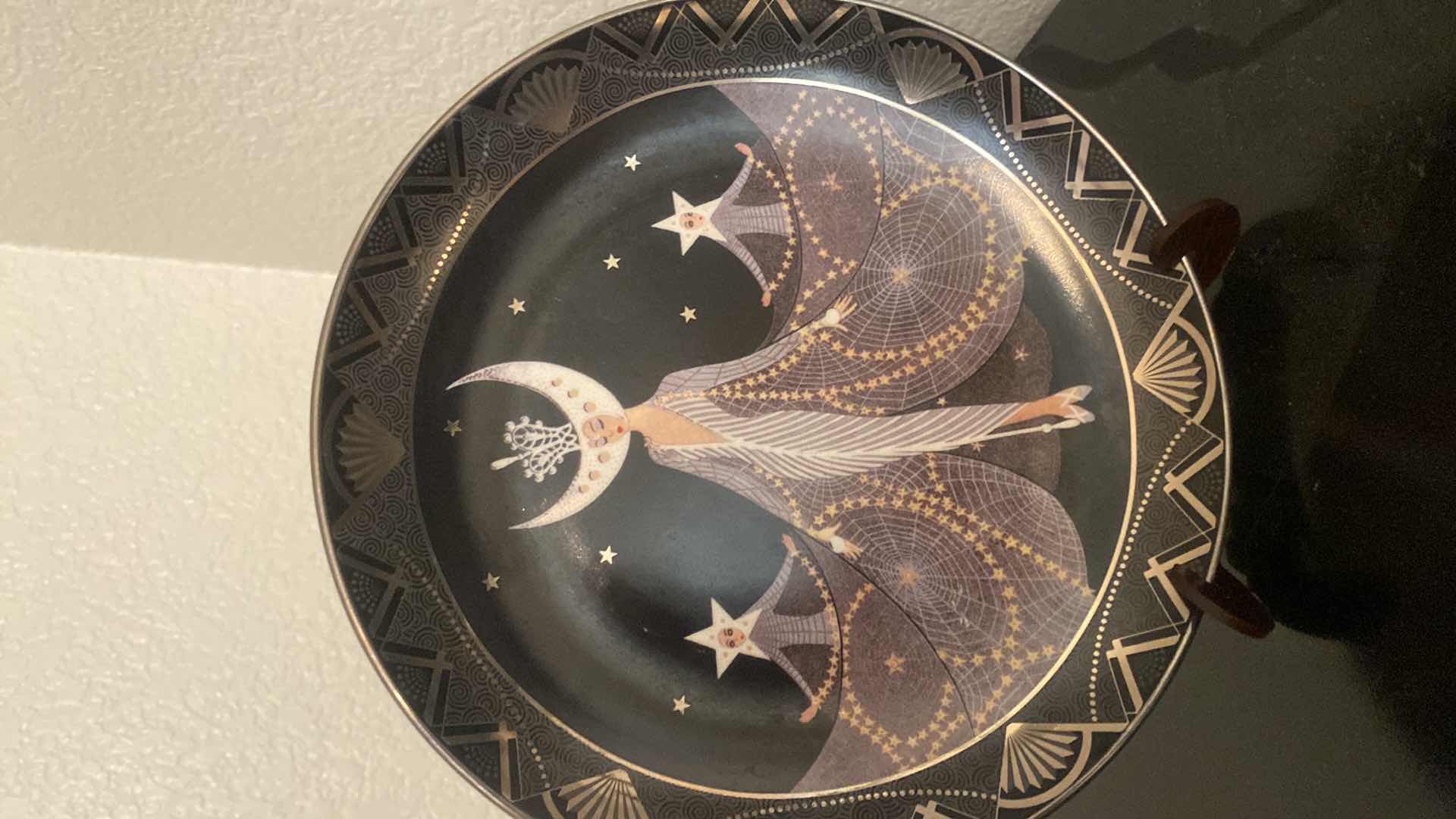 Photo 4 of 5 ERTE COLLECTIBLE DISHES 8” WITH STANDS