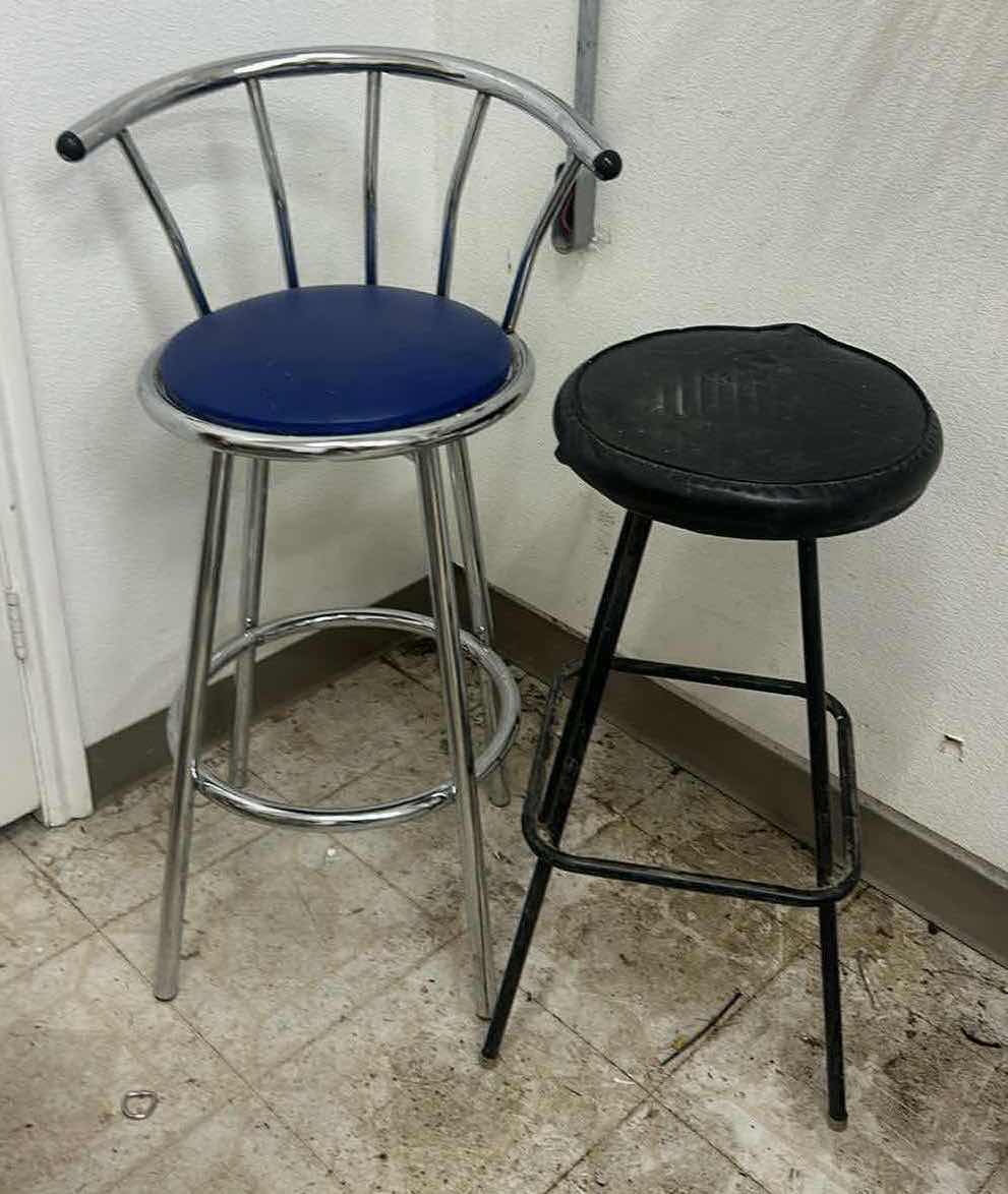 Photo 1 of 2 GARAGE STOOLS