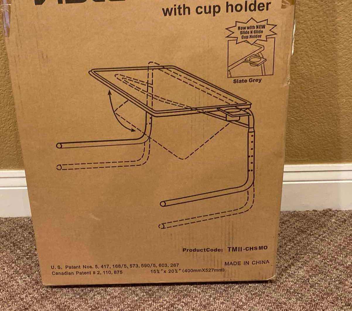 Photo 3 of NEW IN BOX TABLE-MATE WITH CUP HOLDER