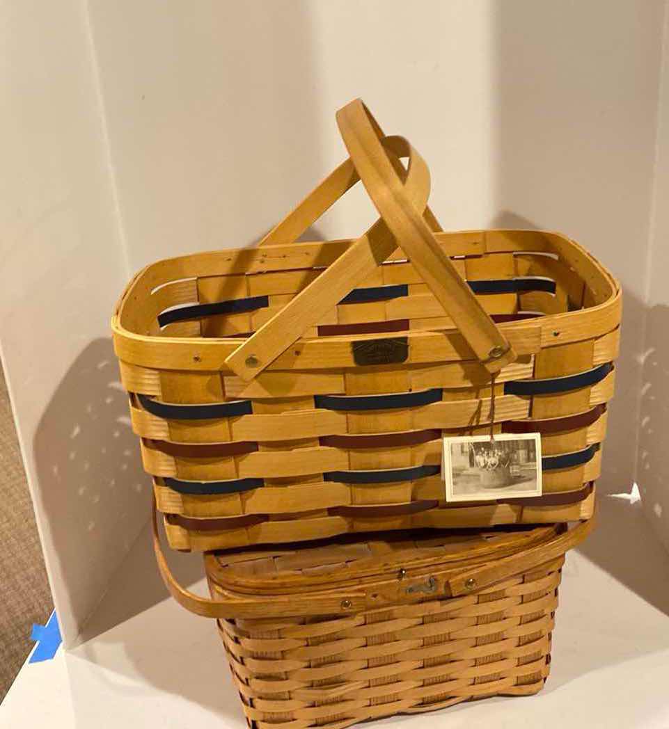 Photo 1 of 2-PICNIC BASKETS