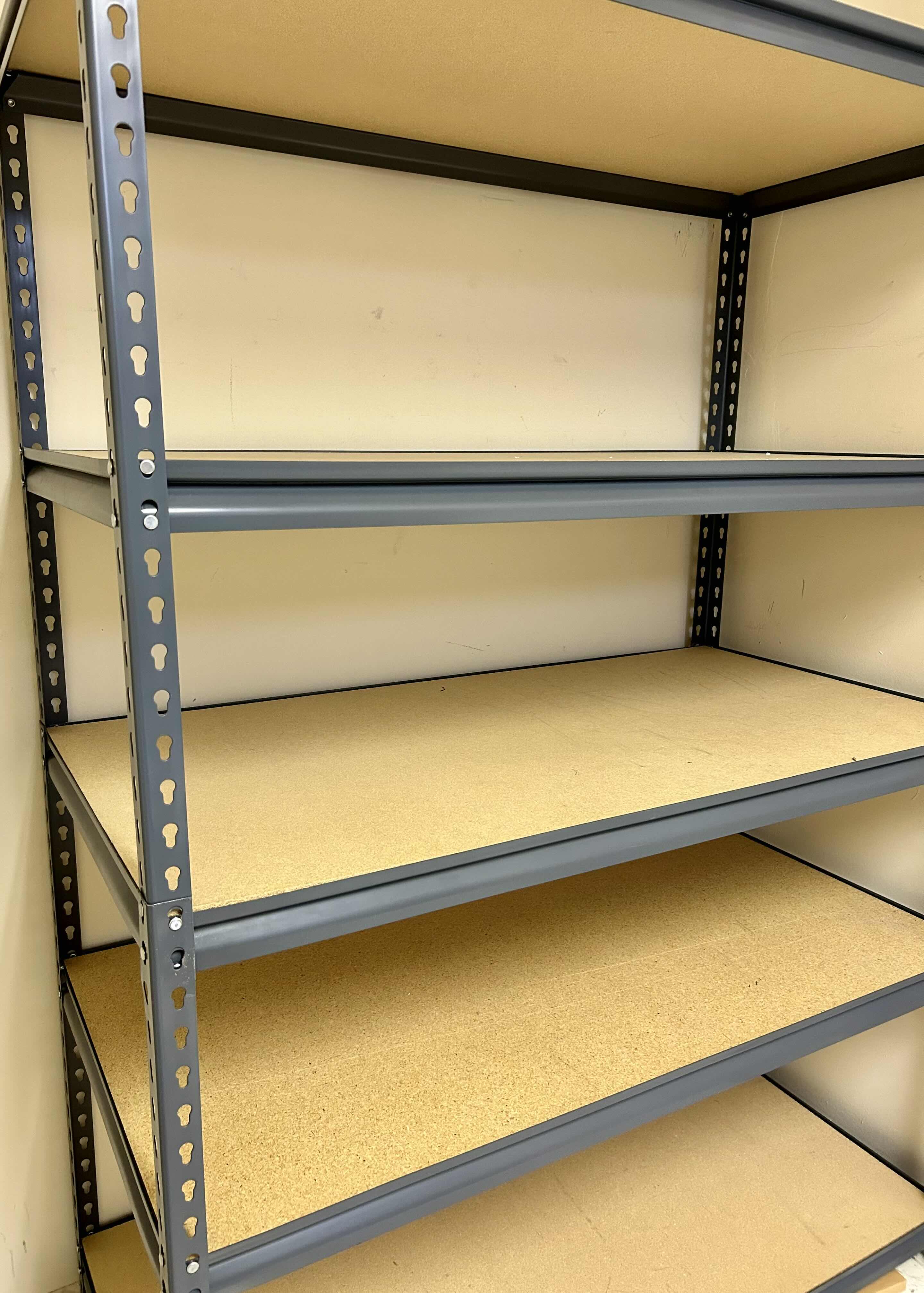 Photo 2 of HEAVY DUTY SHELVING UNIT 5 TIER 49”X 25” H69”