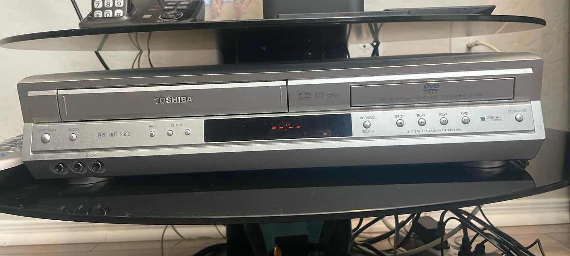 Photo 1 of TOSHIBA DVD VHS PLAYER