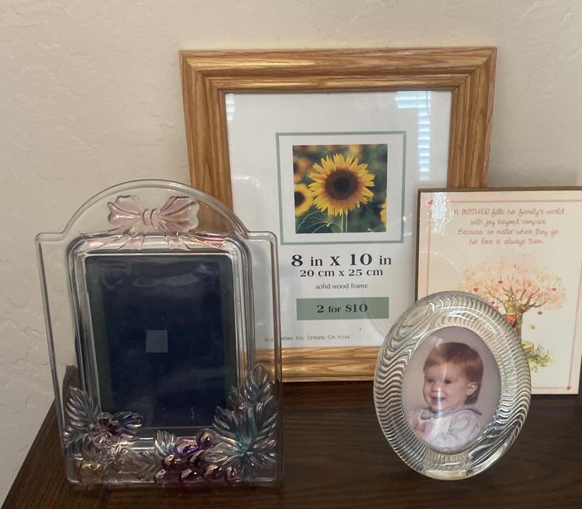 Photo 1 of 3 PICTURE FRAMES & MOTHER PLAQUE