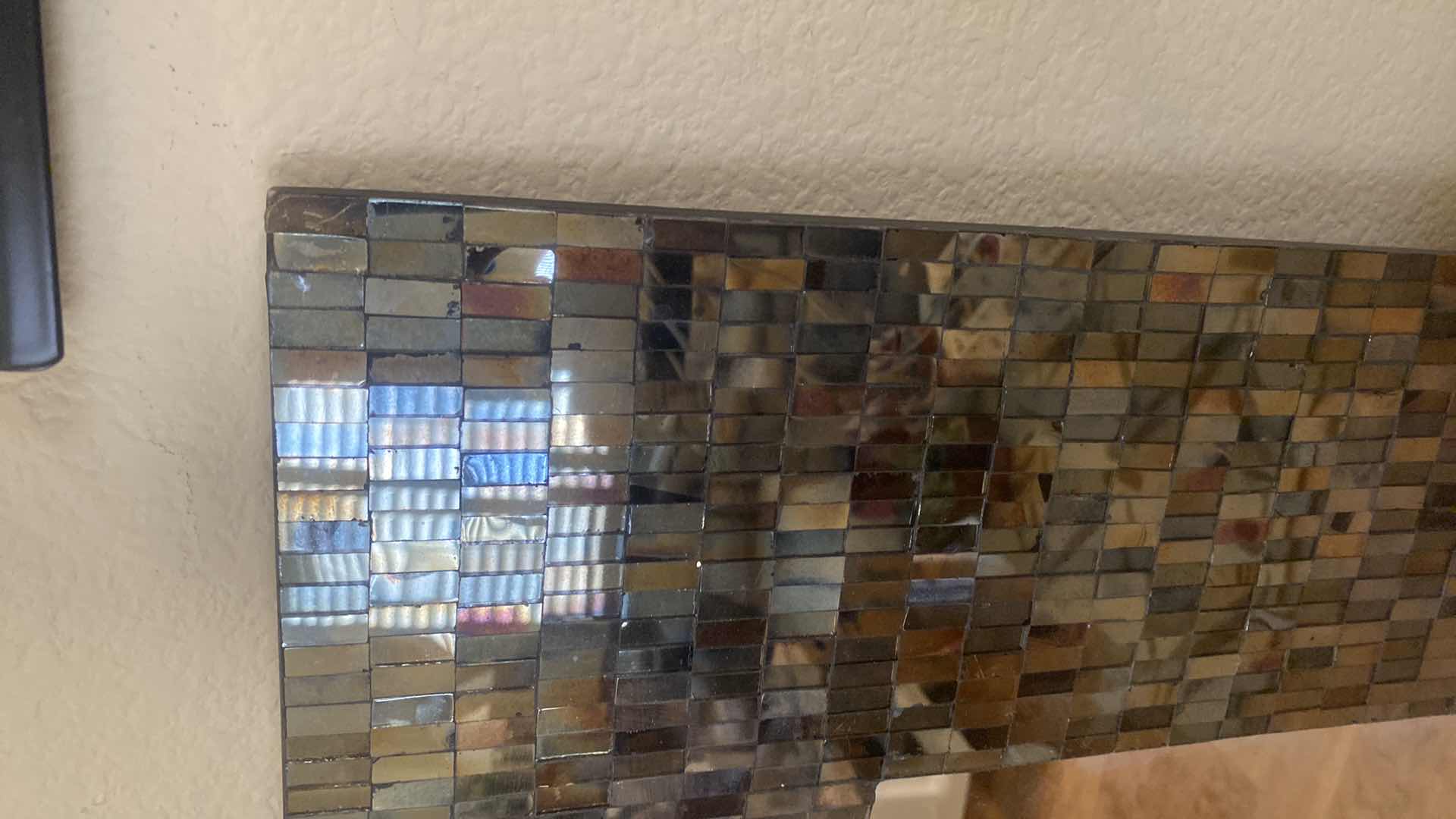 Photo 4 of GLASS MOSAIC FRAMED MIRROR