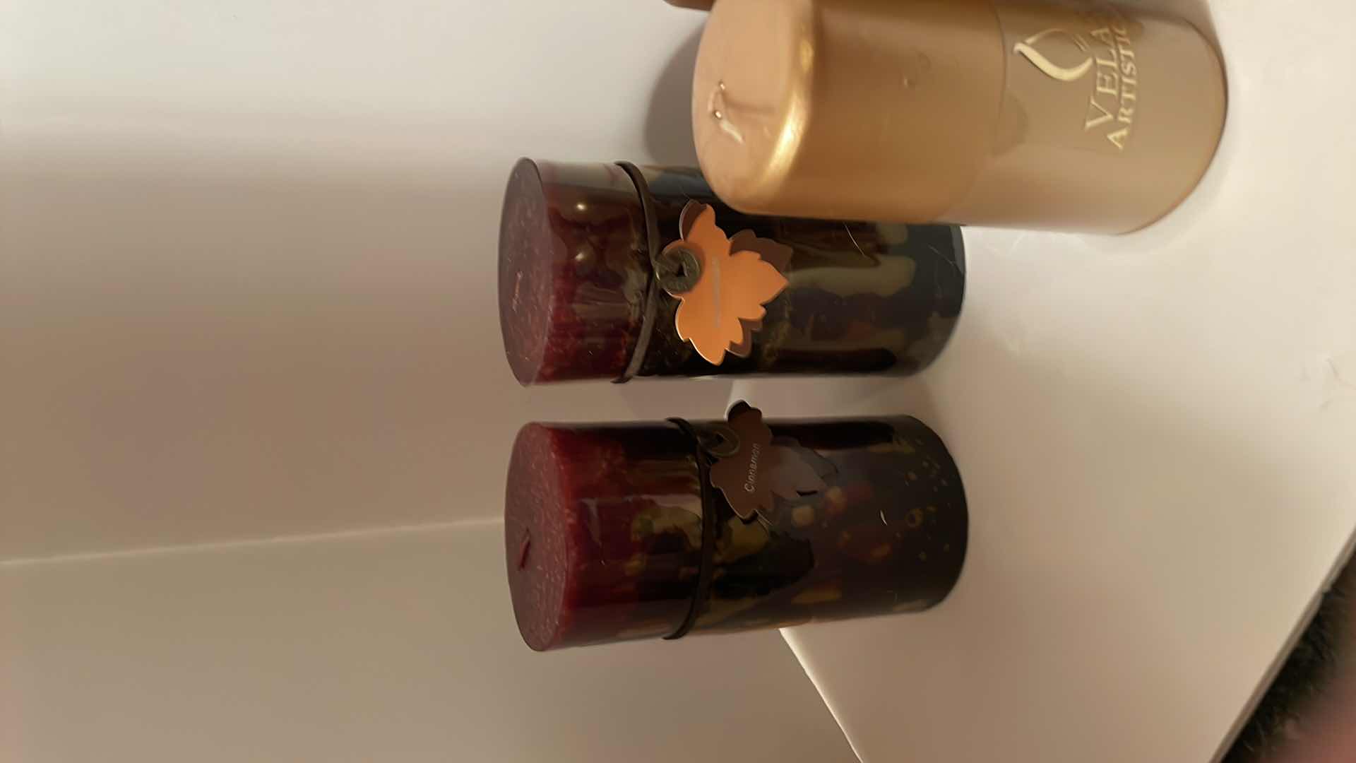 Photo 3 of FALL PILLAR CANDLES