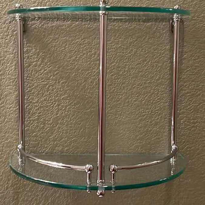 Photo 2 of GLASS SHELVING 14”x14”