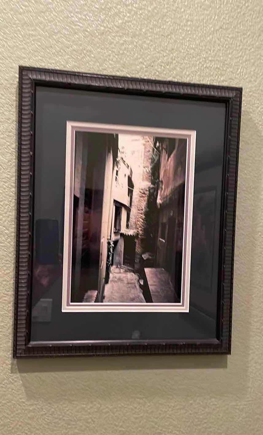 Photo 1 of FRAMED ALLEYWAY PHOTOGRAPHY 16”xH20”