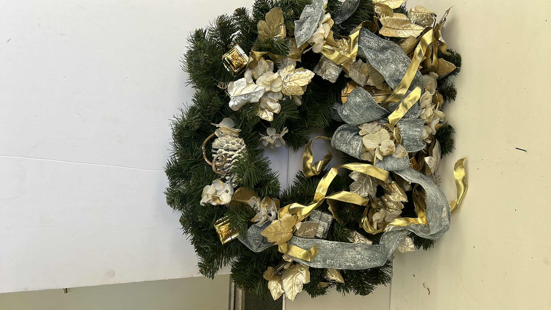 Photo 2 of CHRISTMAS DECOR- WREATH AND SWAG 34”