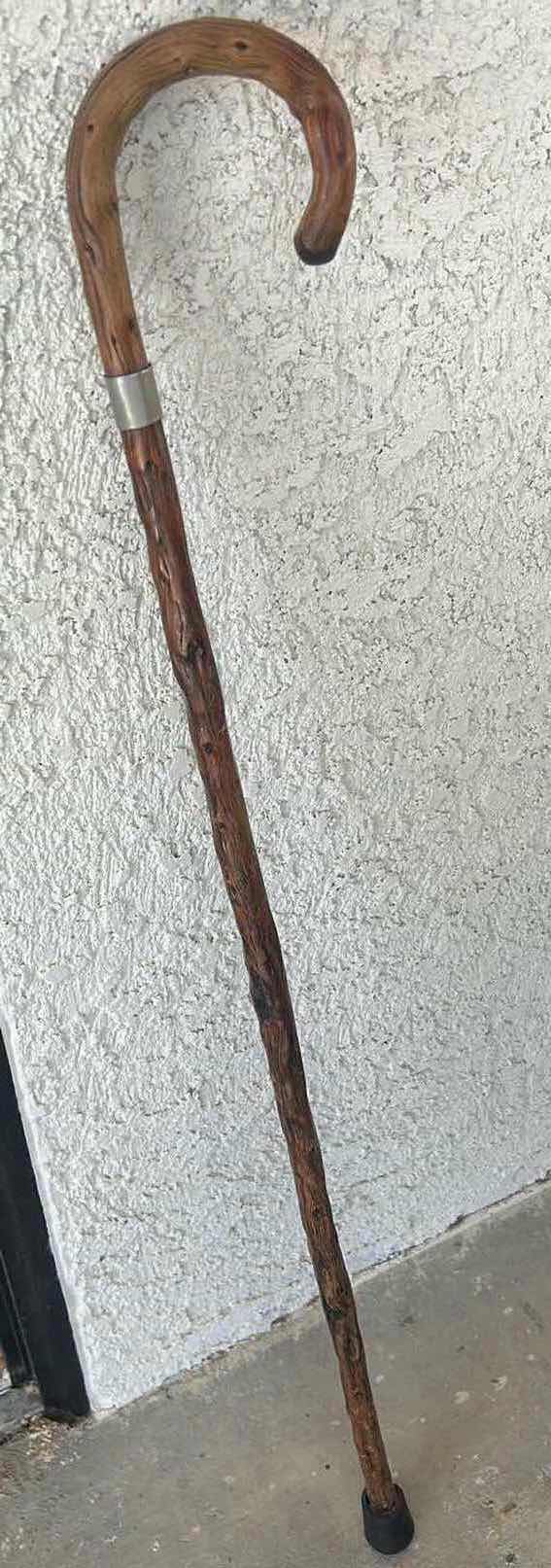 Photo 1 of VINTAGE WOOD WALKING CANE, 34”.