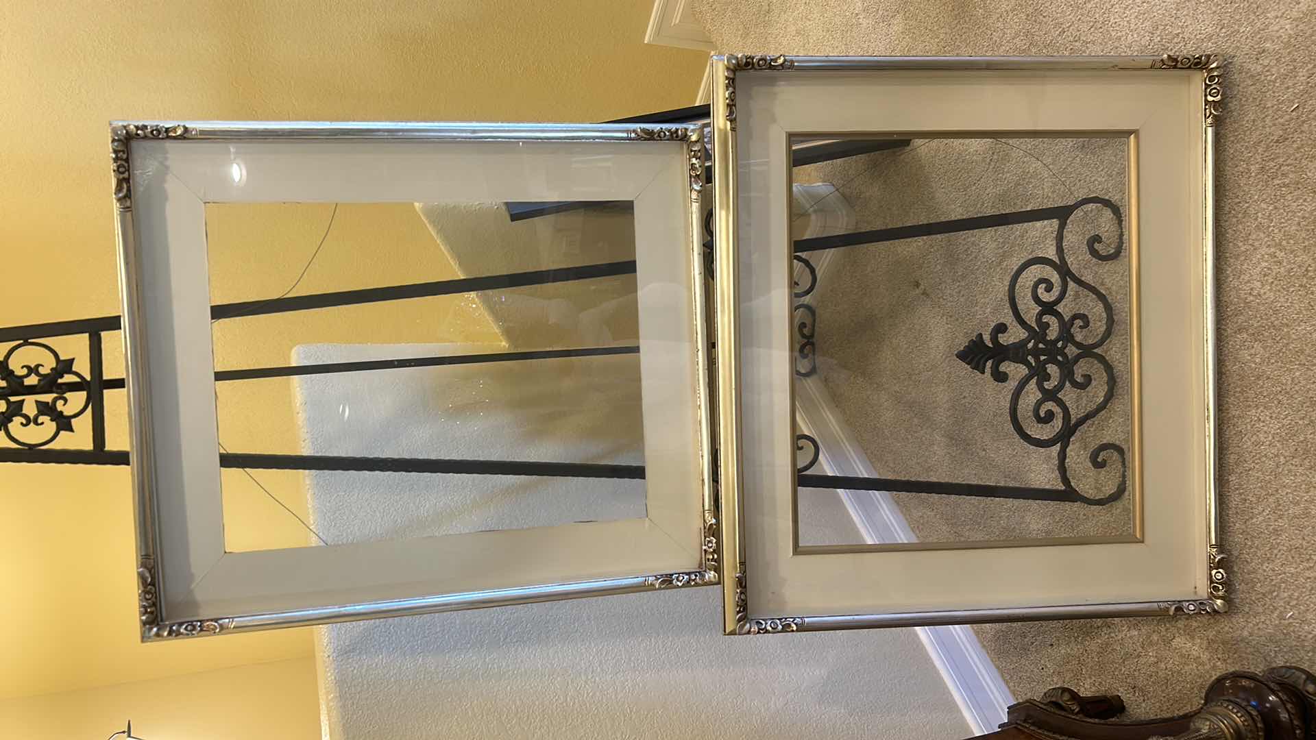 Photo 1 of 2-ORNATE GOLD PICTURE FRAMES (LARGEST 26” x 29”)