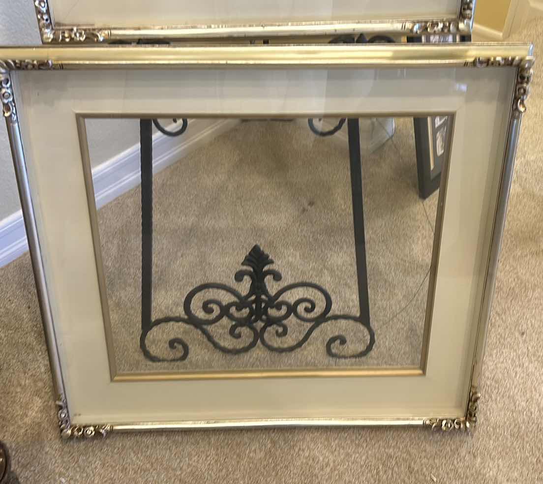 Photo 3 of 2-ORNATE GOLD PICTURE FRAMES (LARGEST 26” x 29”)