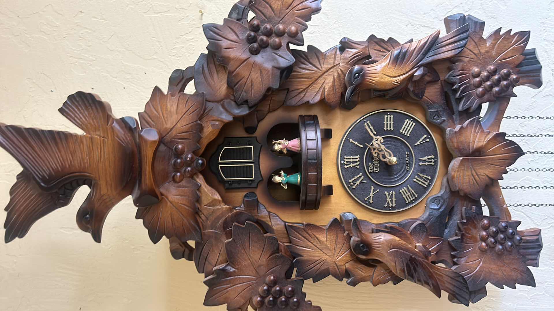 Photo 4 of THE TIME COMPANY WOOD COOKOO CLOCK 19” x H3’