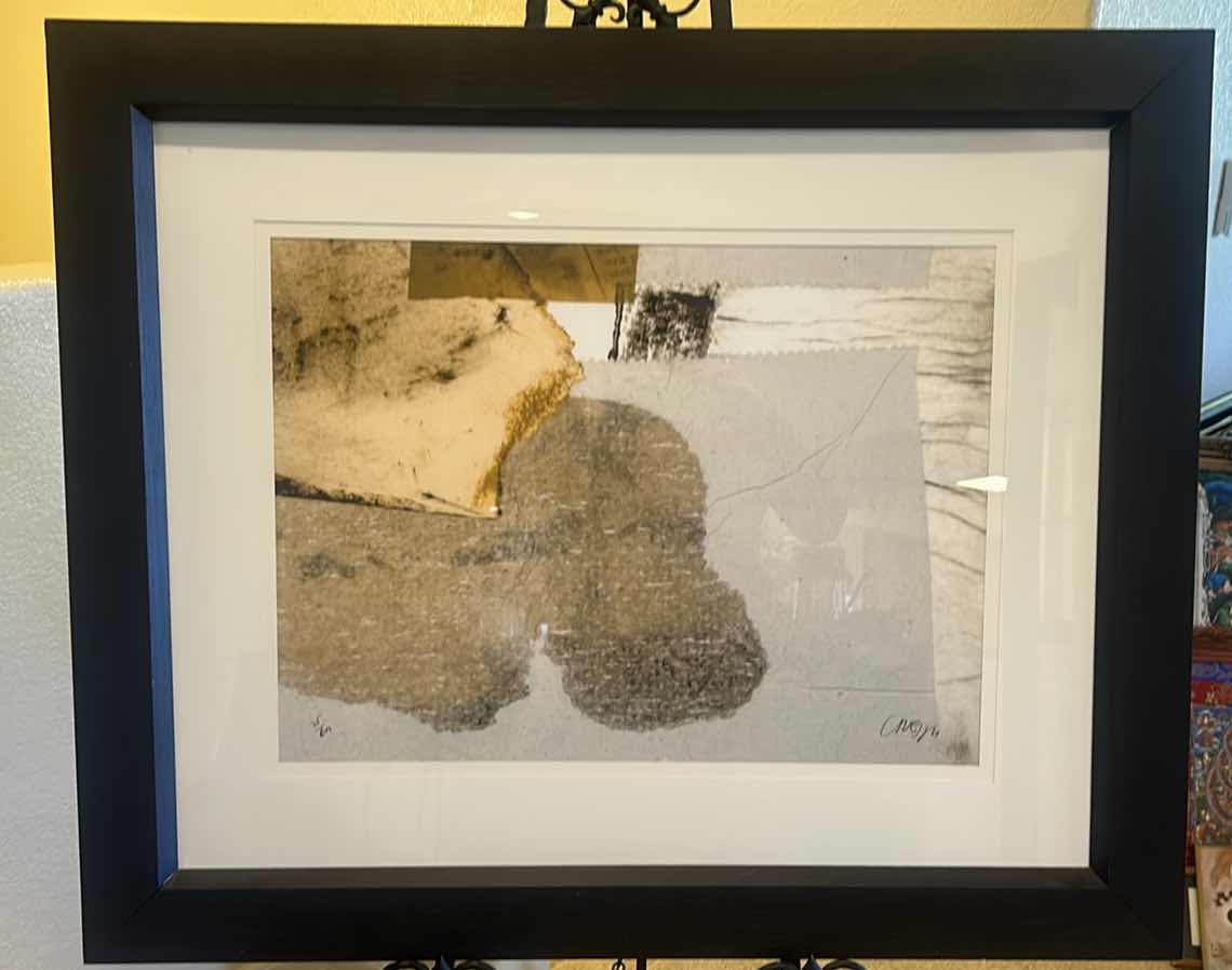 Photo 1 of FRAMED LIMITED PUBLICATION GICLEE SIGNED AND NUMBERED ARTWORK 35” x 29 1/2”