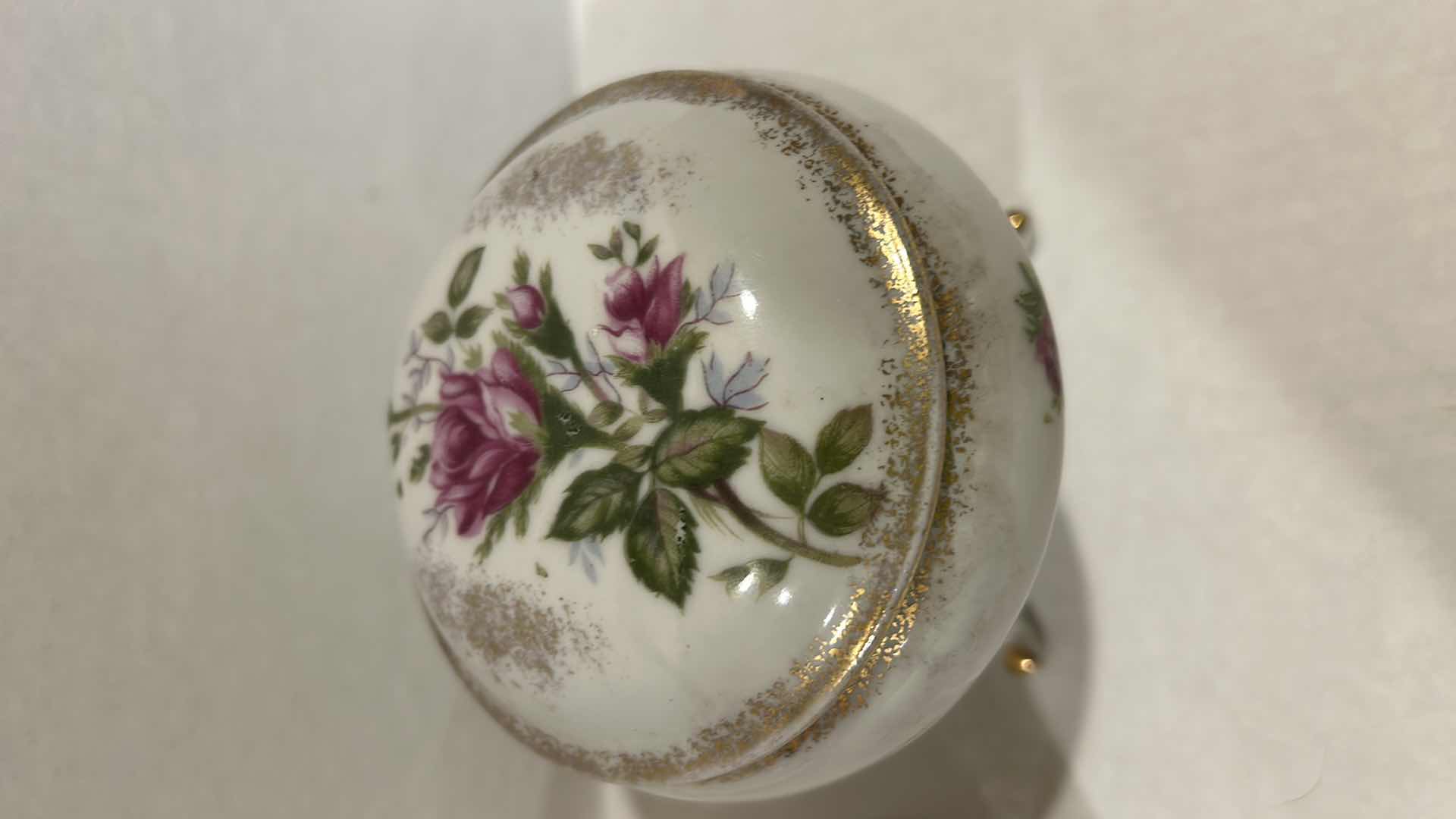 Photo 10 of 3 PORCELAIN TRINKET BOXES