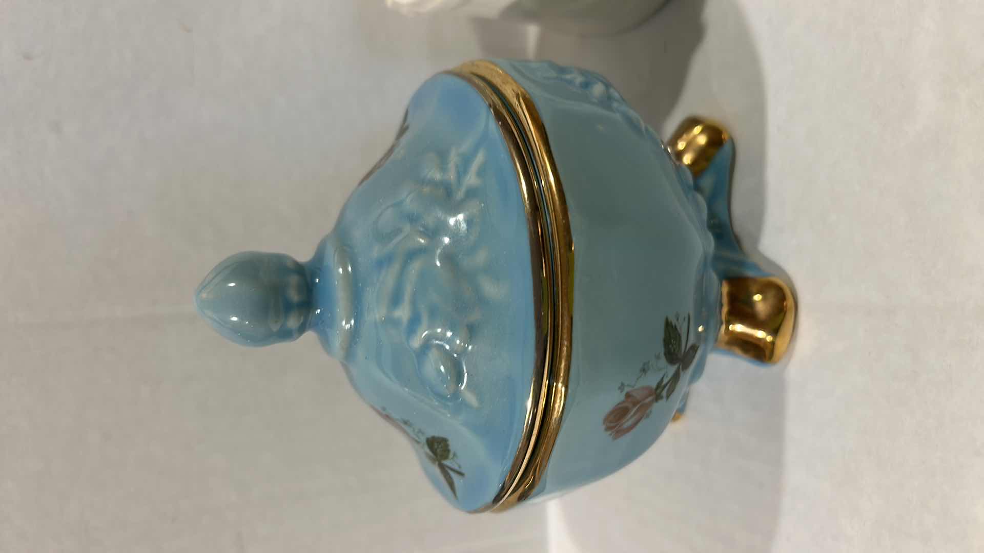 Photo 4 of 3 PORCELAIN TRINKET BOXES