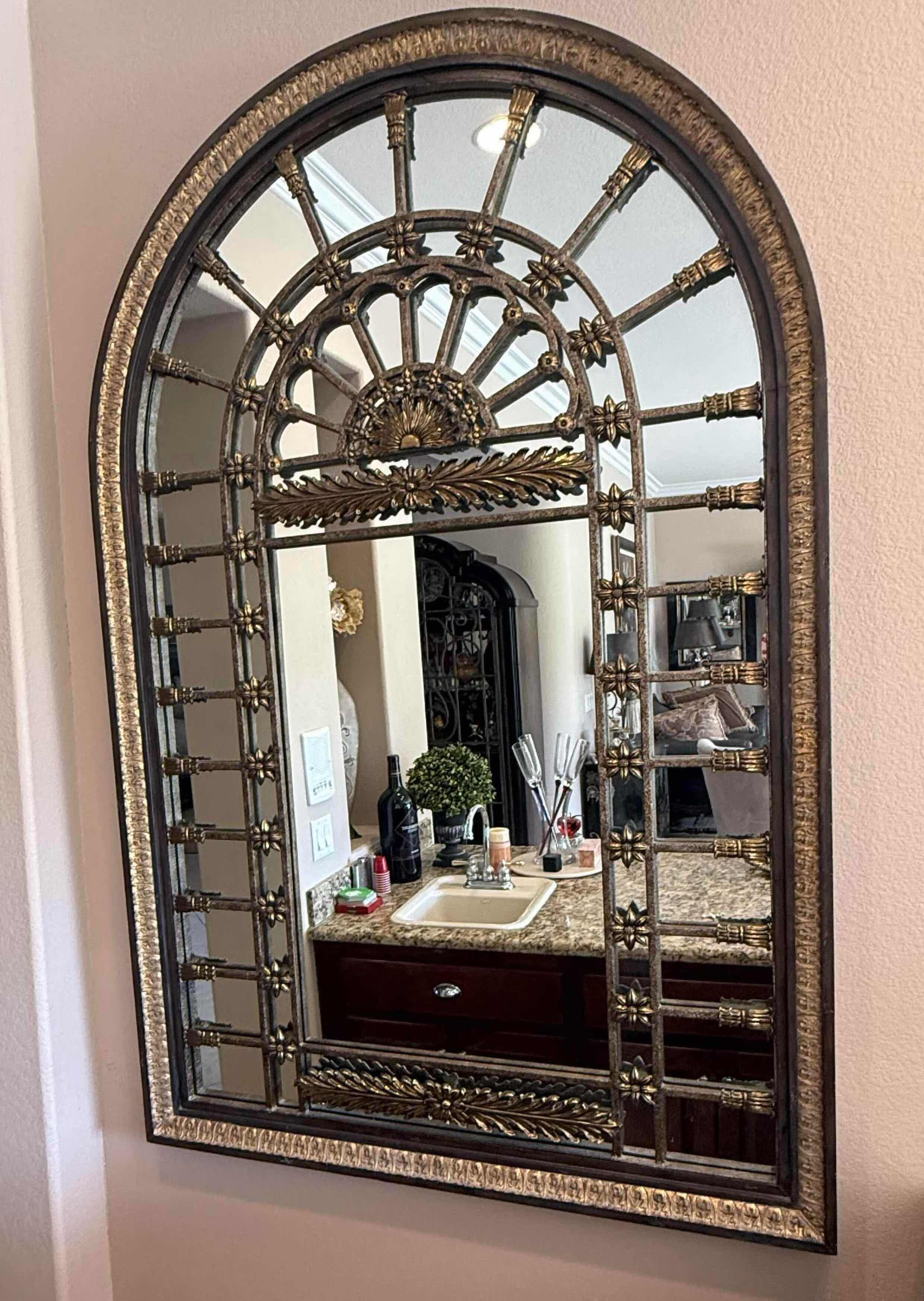 Photo 1 of MAITLAND SMITH GARDEN GATE MIRROR 46" X 71"



 