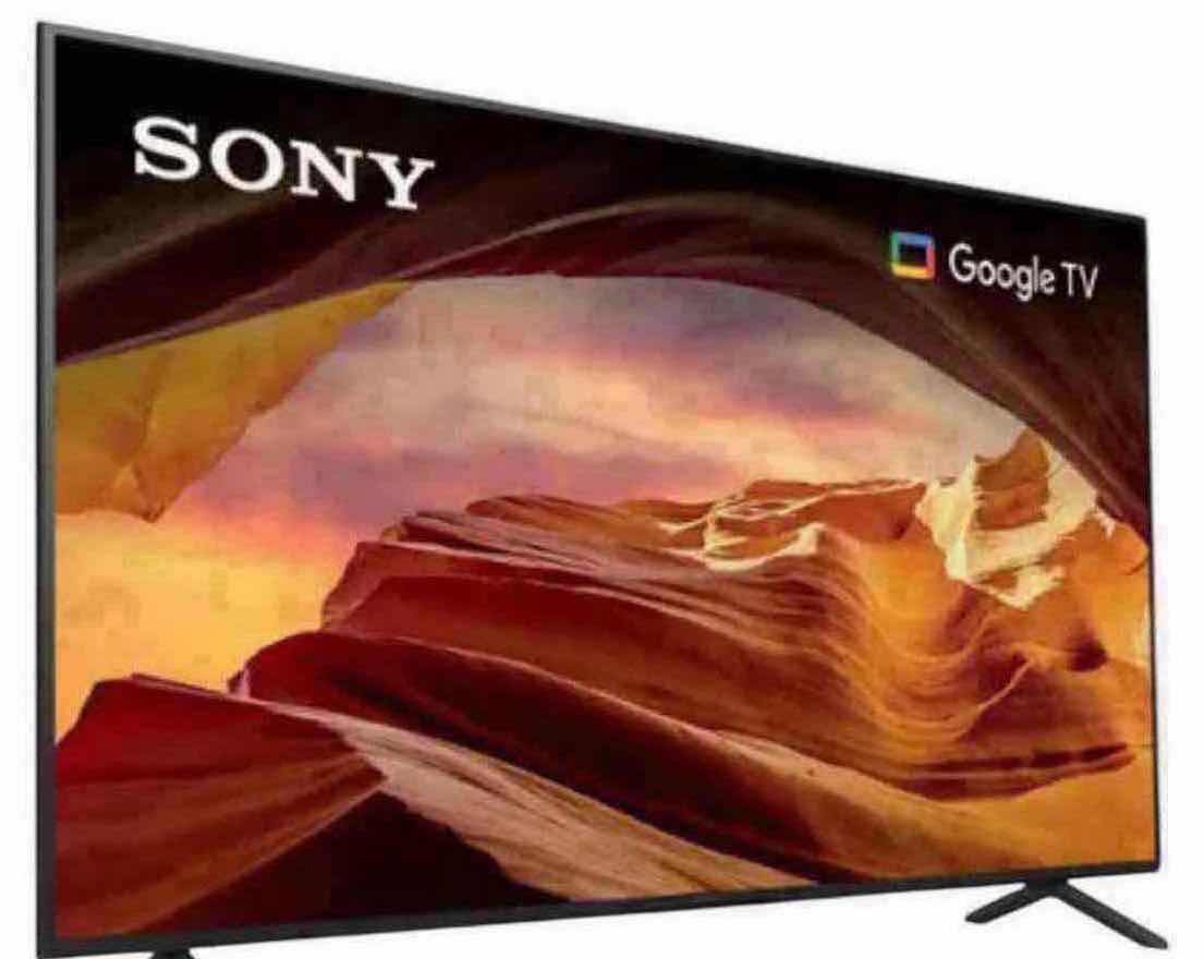 Photo 1 of 65” SONY FLAT SCREEN W WALL MOUNT & REMOTE CONTROL