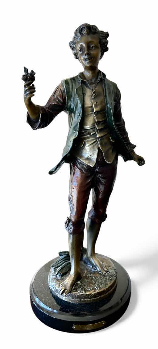 Photo 1 of BRONZE SCULPTURE AUGUSTE MOREAU (1834-1917) MOREAU” H18”
VALUED $500- $1000