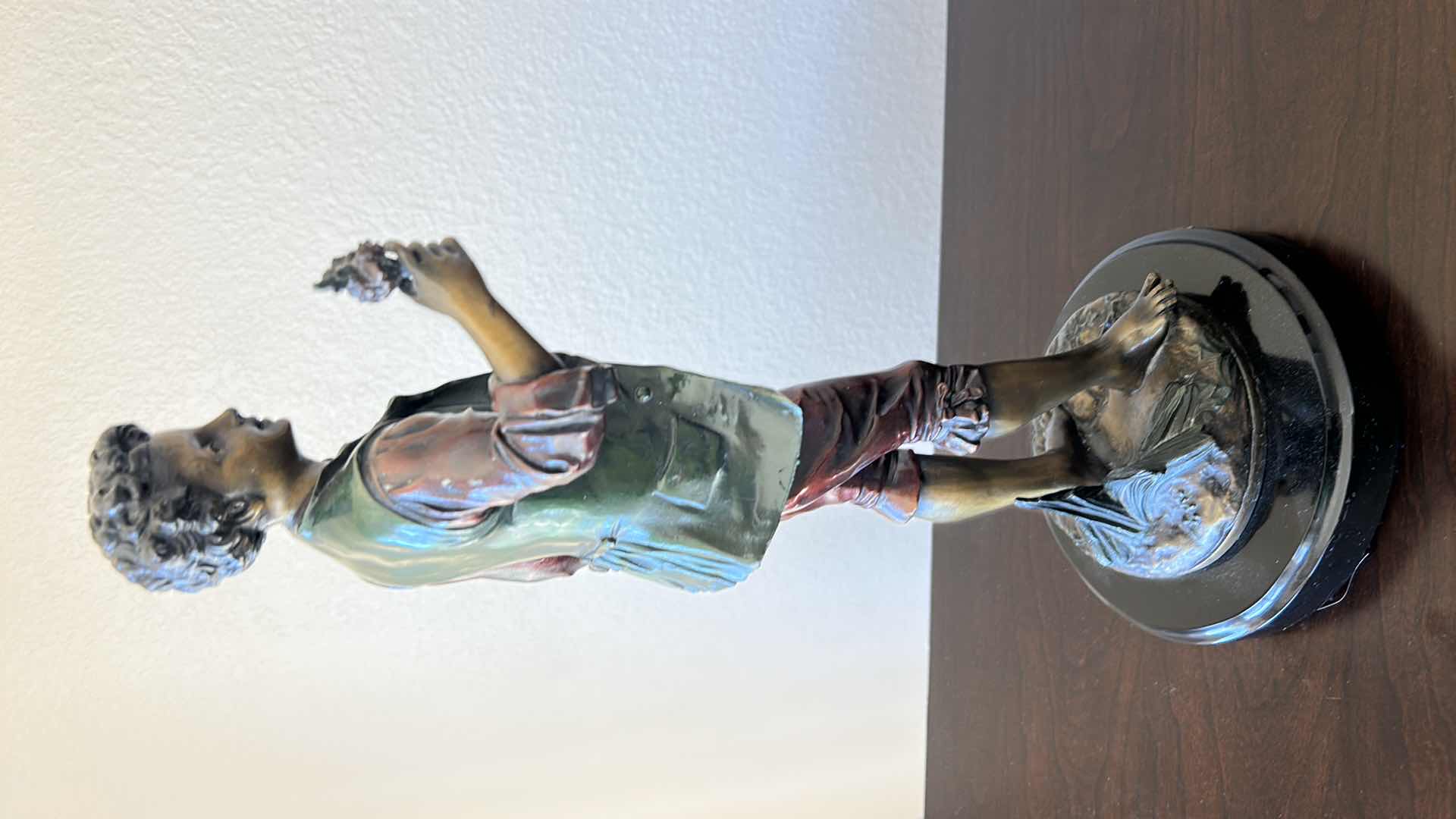 Photo 1 of BRONZE SCULPTURE  AUGUSTE MOREAU (1834-1917) MOREAU” H18”
VALUED  $500- $1000
