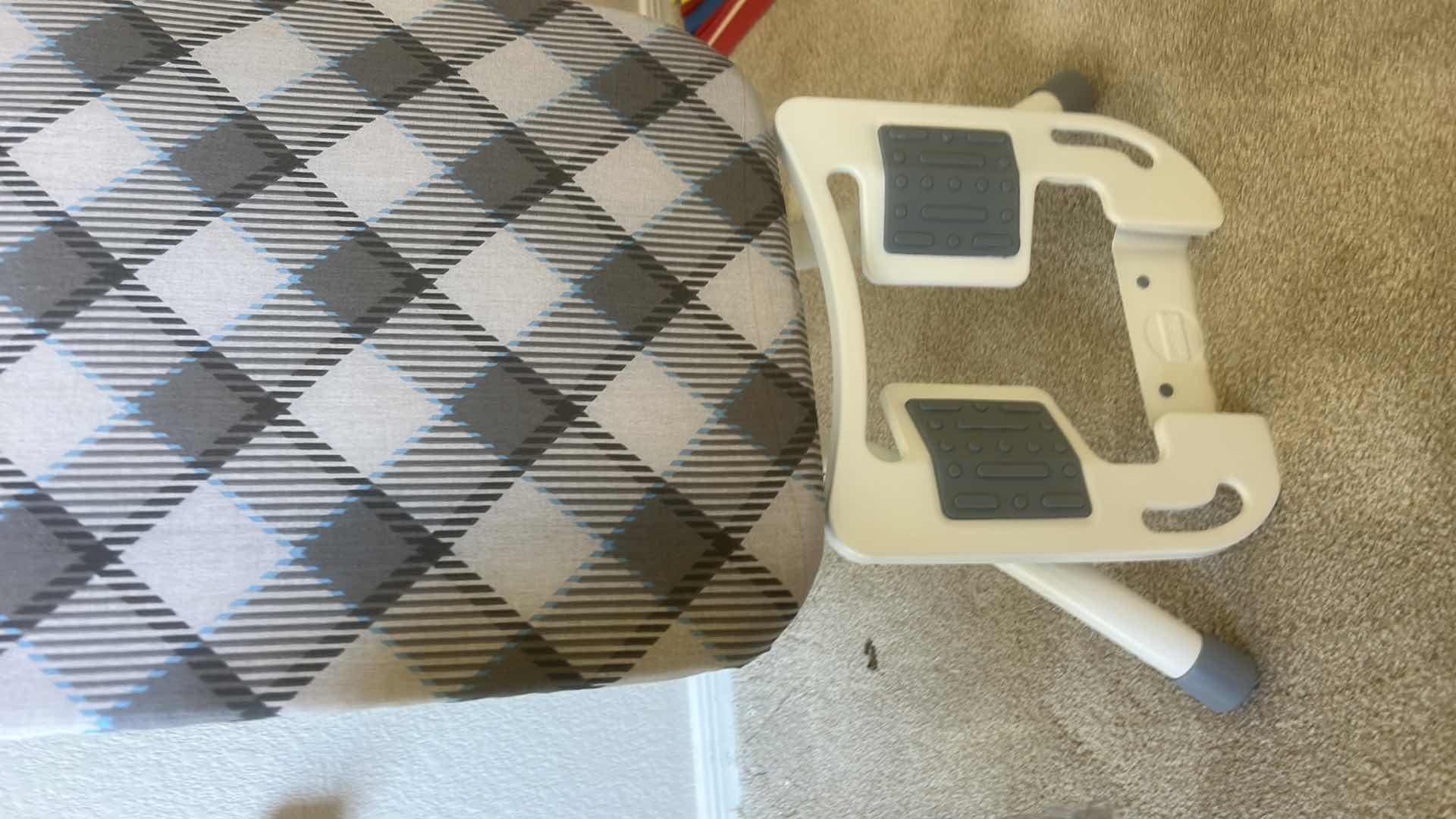Photo 1 of IRONING BOARD & NEW IRONING BOARD COVER