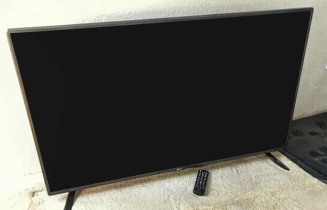 Photo 1 of 50” LG TV WITH REMOTE